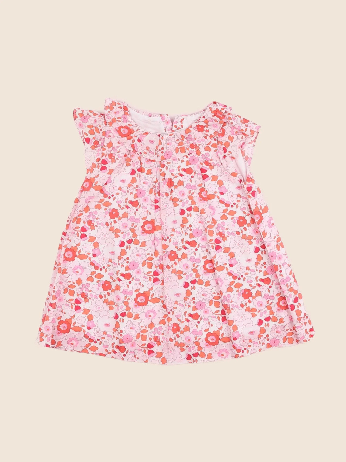 Jacadi - robe liberty rose - 6 mois