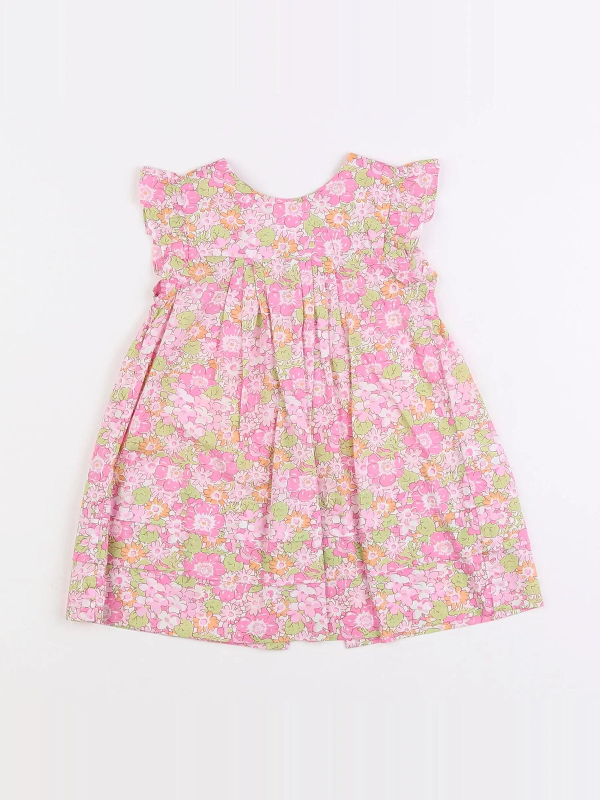 Jacadi - robe liberty rose - 6 mois