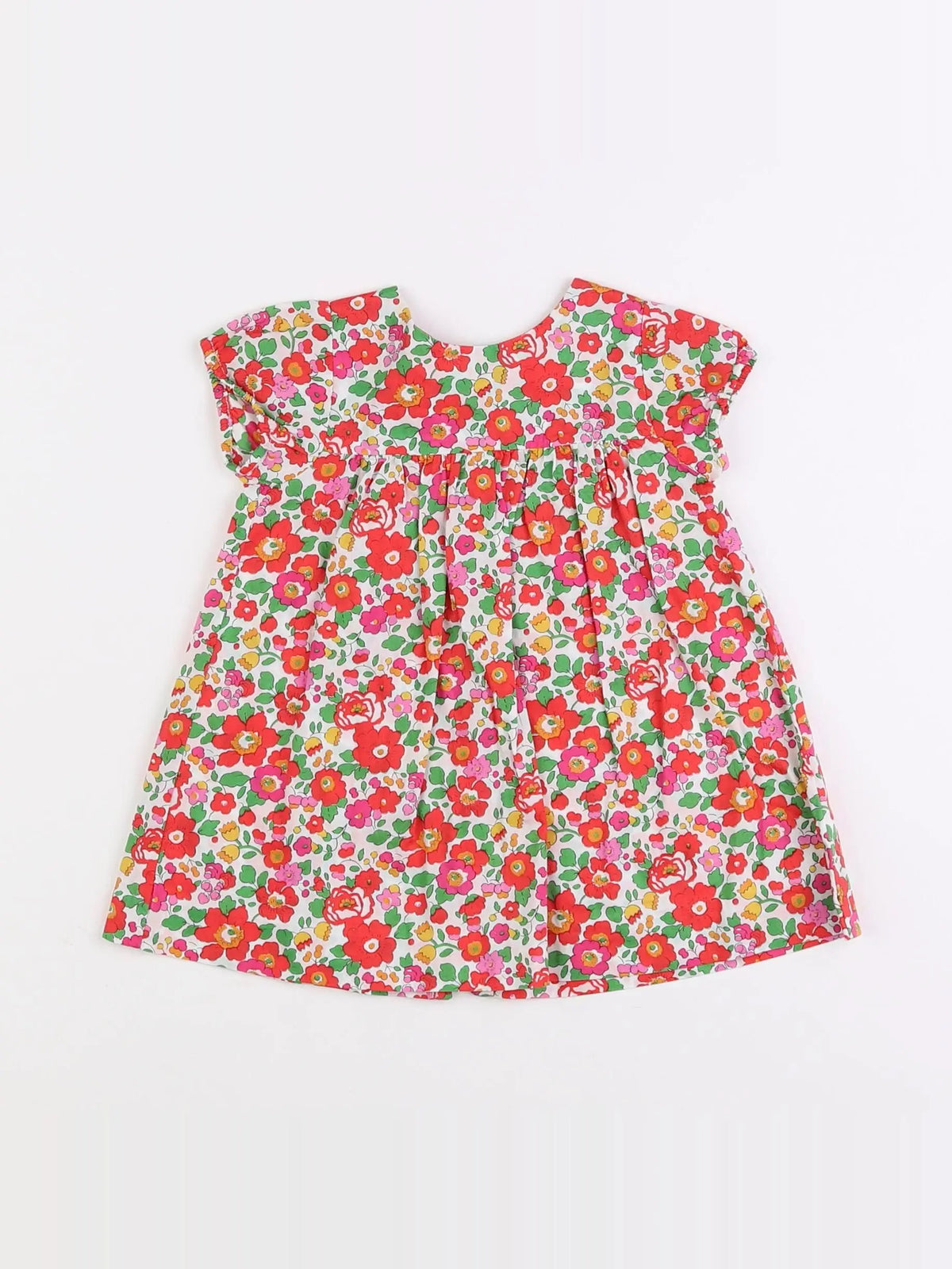 Jacadi - robe liberty multicolore - 6 mois