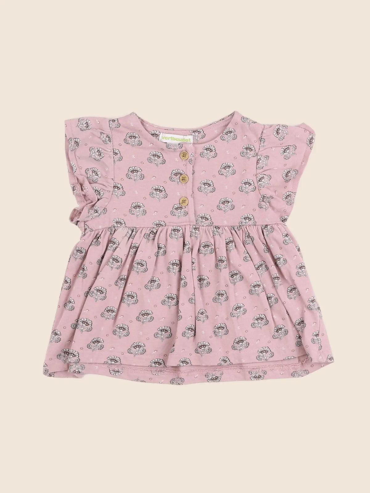 Vertbaudet - tee-shirt rose - 3 mois