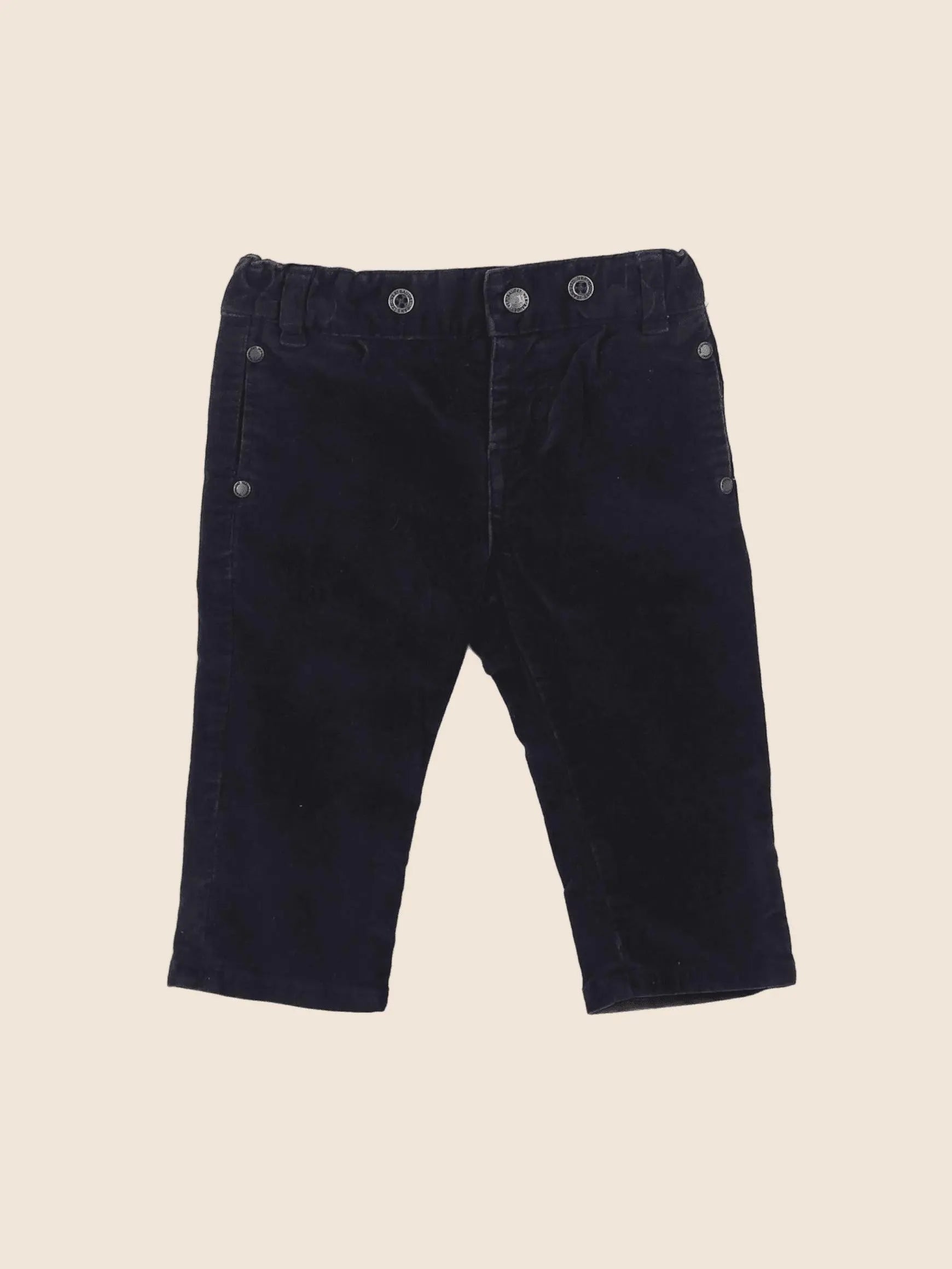 Vertbaudet - pantalon bleu - 6 mois