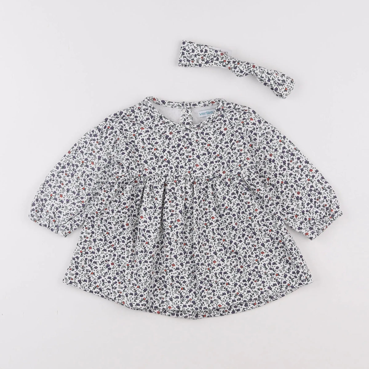 Vertbaudet - ensemble multicolore - 6 mois