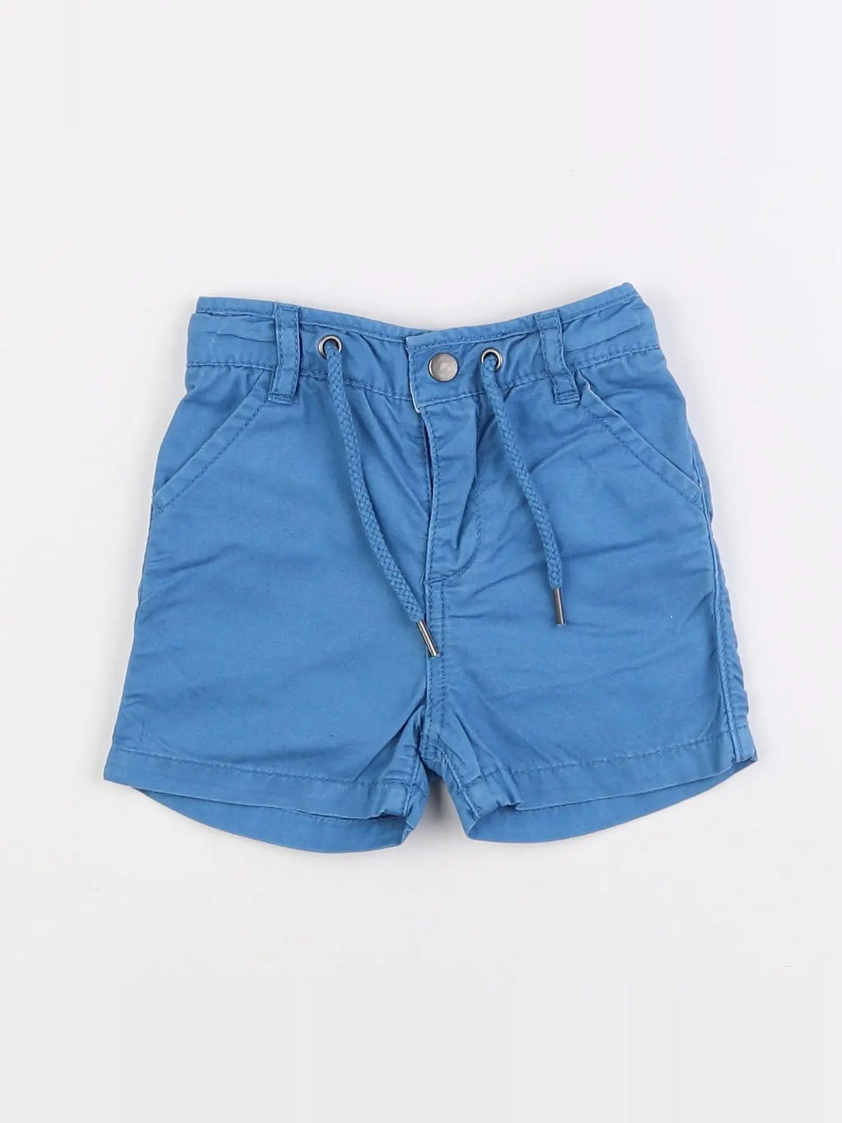 Cyrillus - short bleu - 12 mois