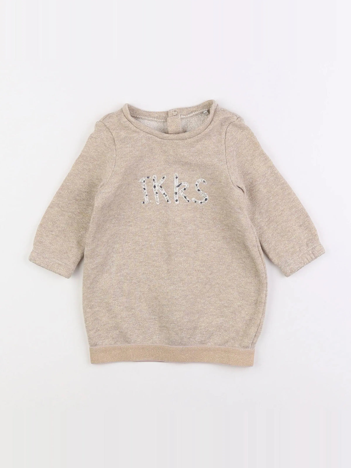 IKKS - robe beige - 12 mois