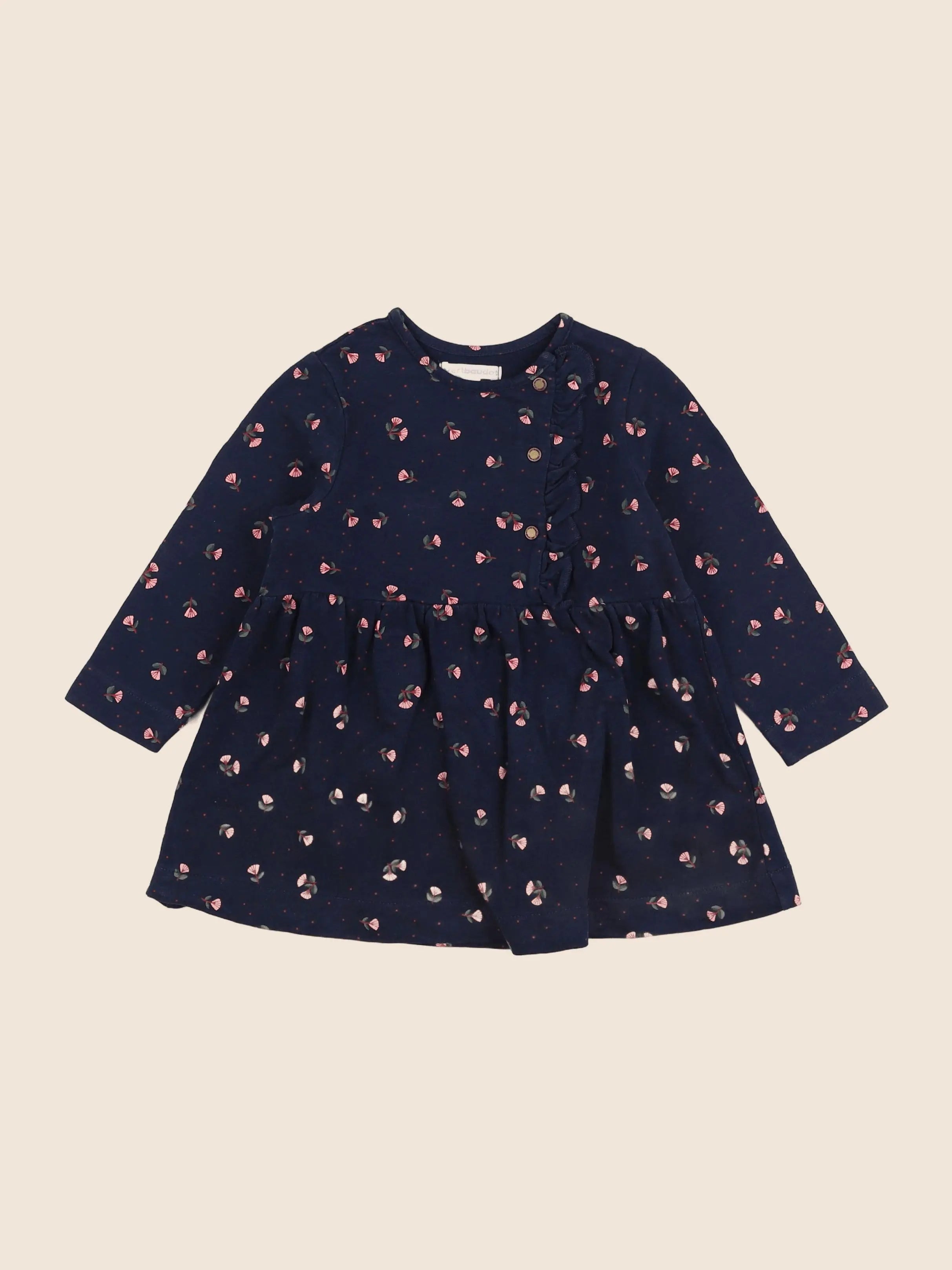 Vertbaudet - robe bleu - 2 ans