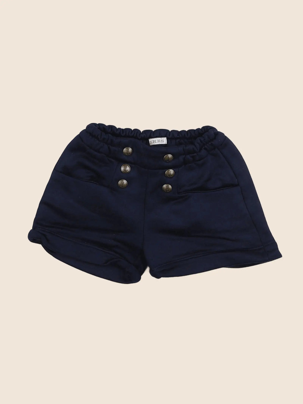 IKKS - short bleu - 12 mois