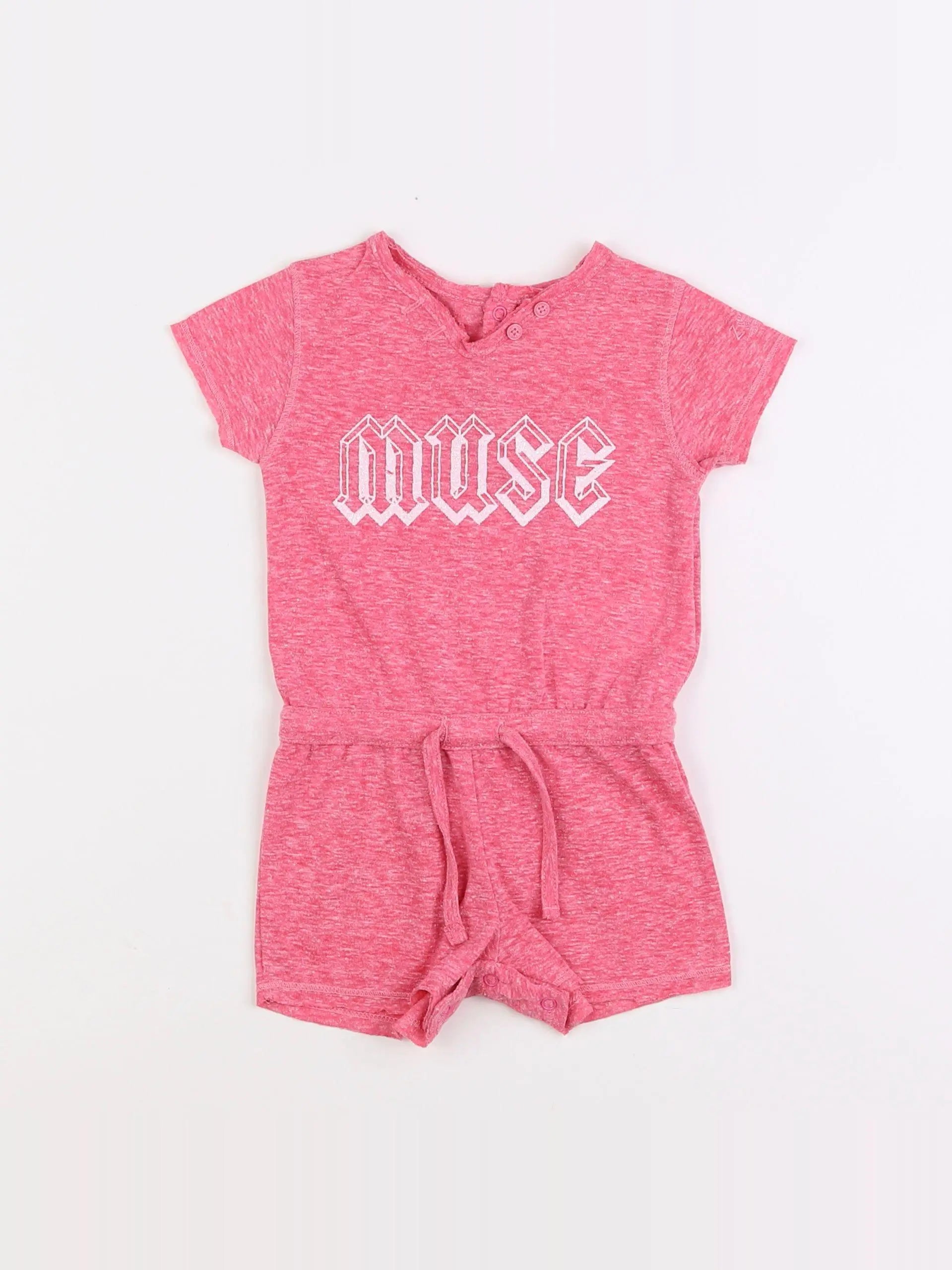 Zadig & Voltaire - combinaison rose - 12 mois