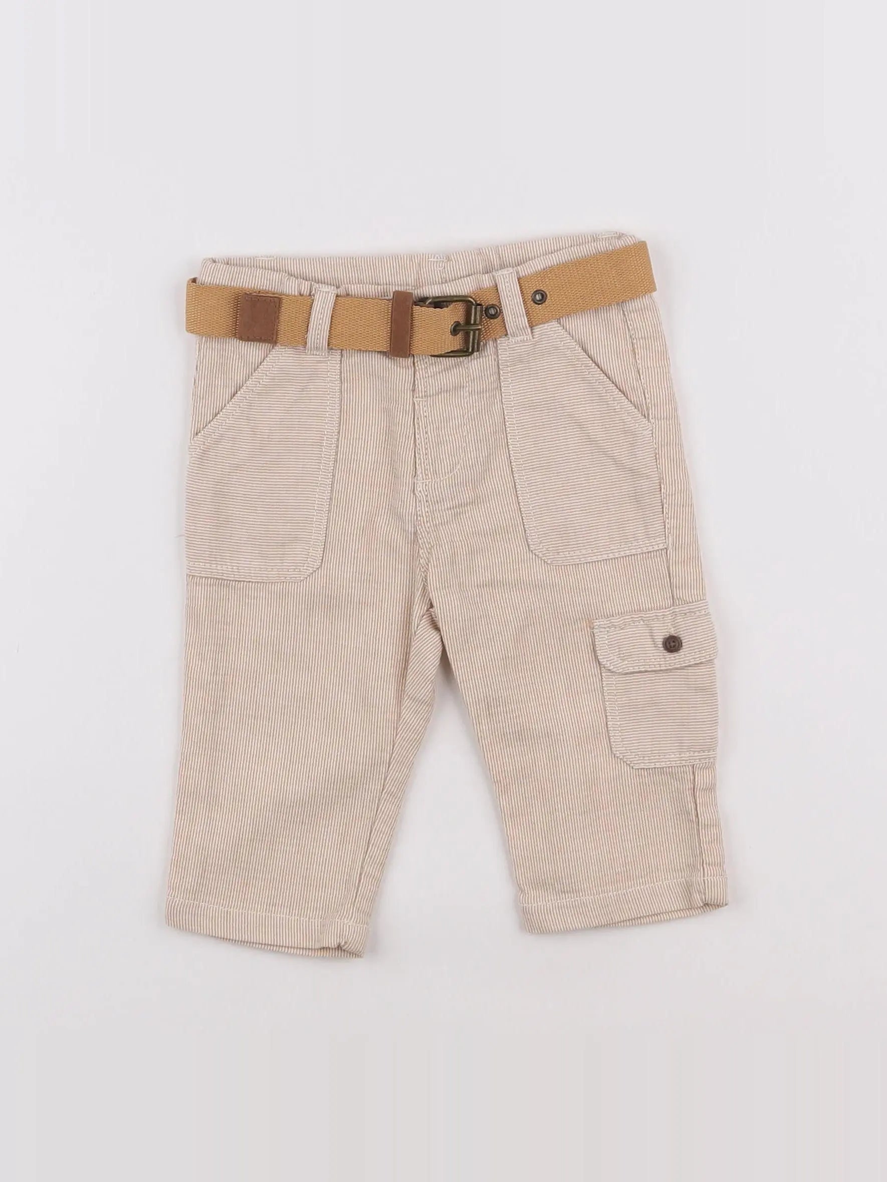 Natalys - pantalon beige - 6 mois