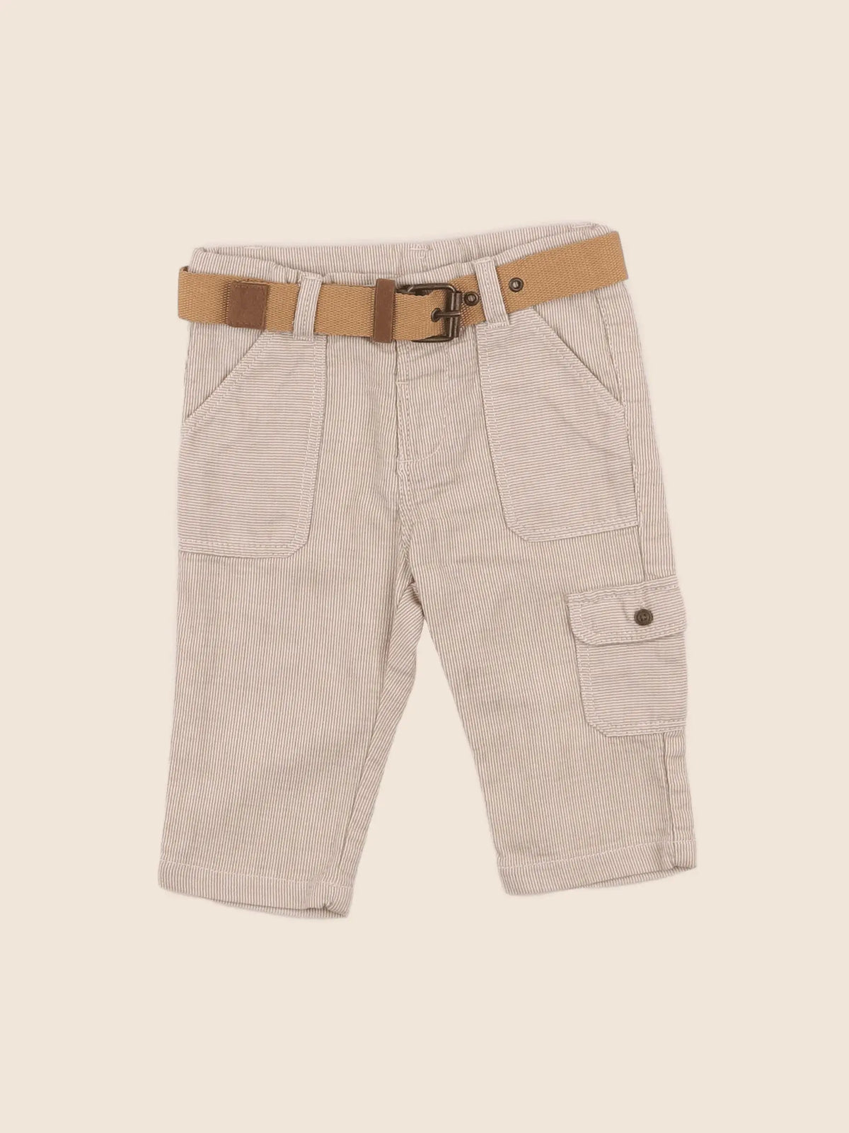 Natalys - pantalon beige - 6 mois