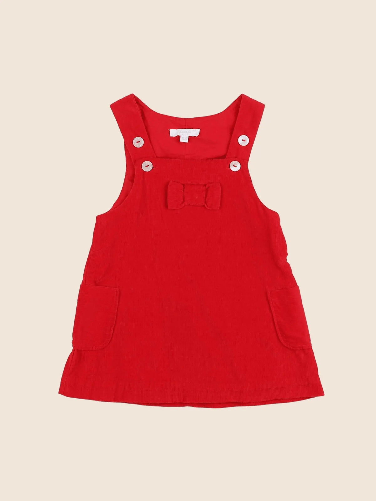 Jacadi - robe rouge - 12 mois