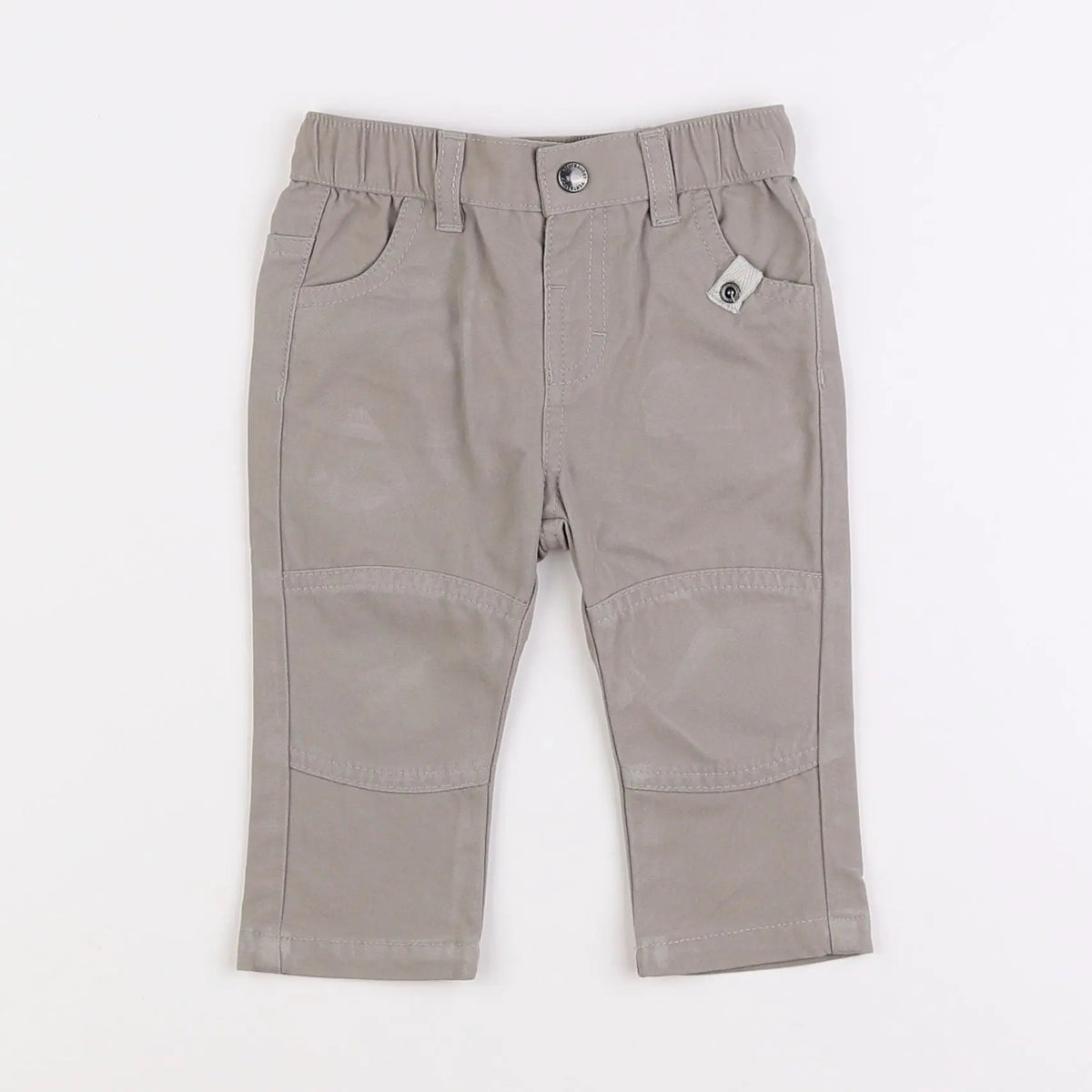 Vertbaudet - pantalon vert - 6 mois