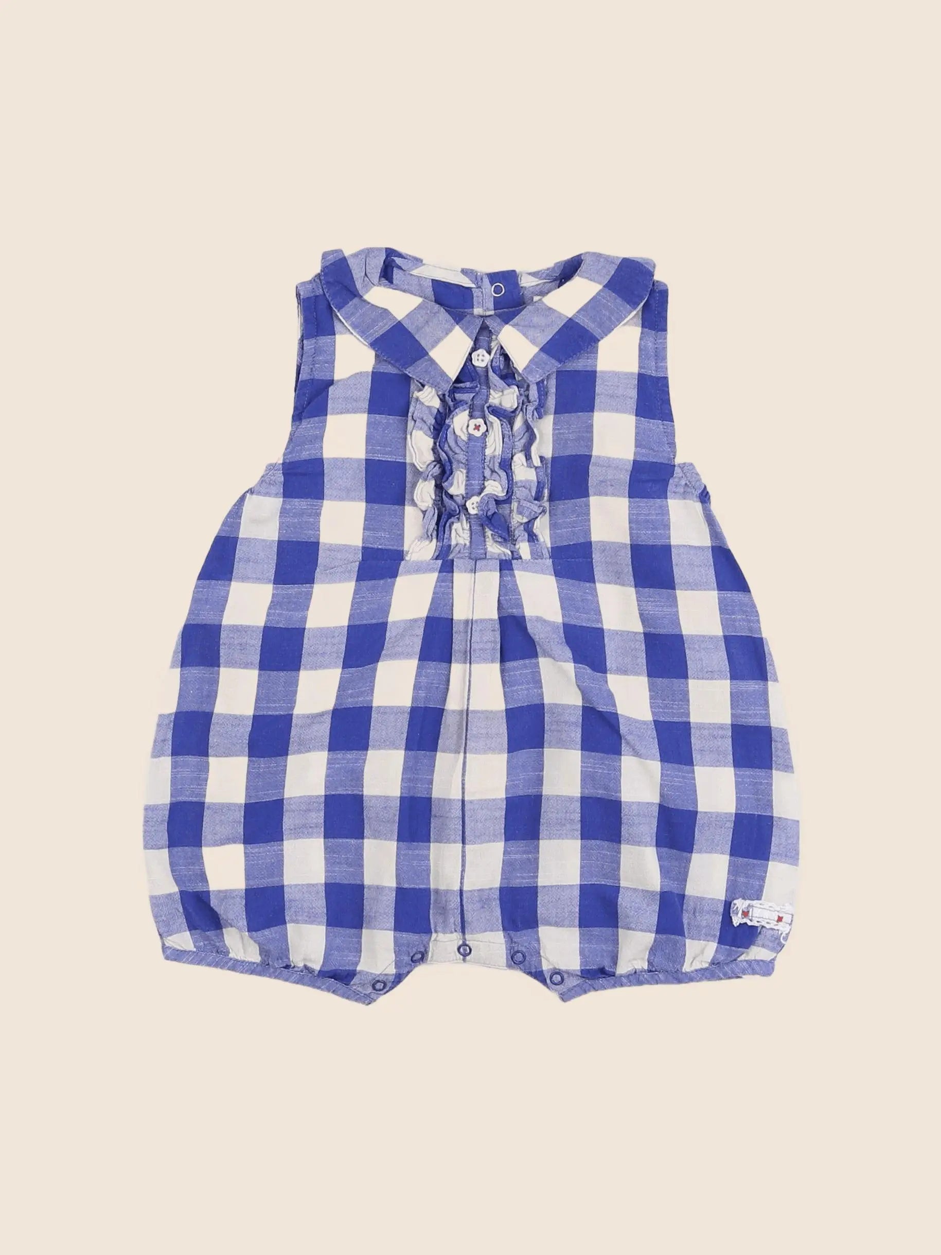 IKKS - combinaison bleu - 6 mois