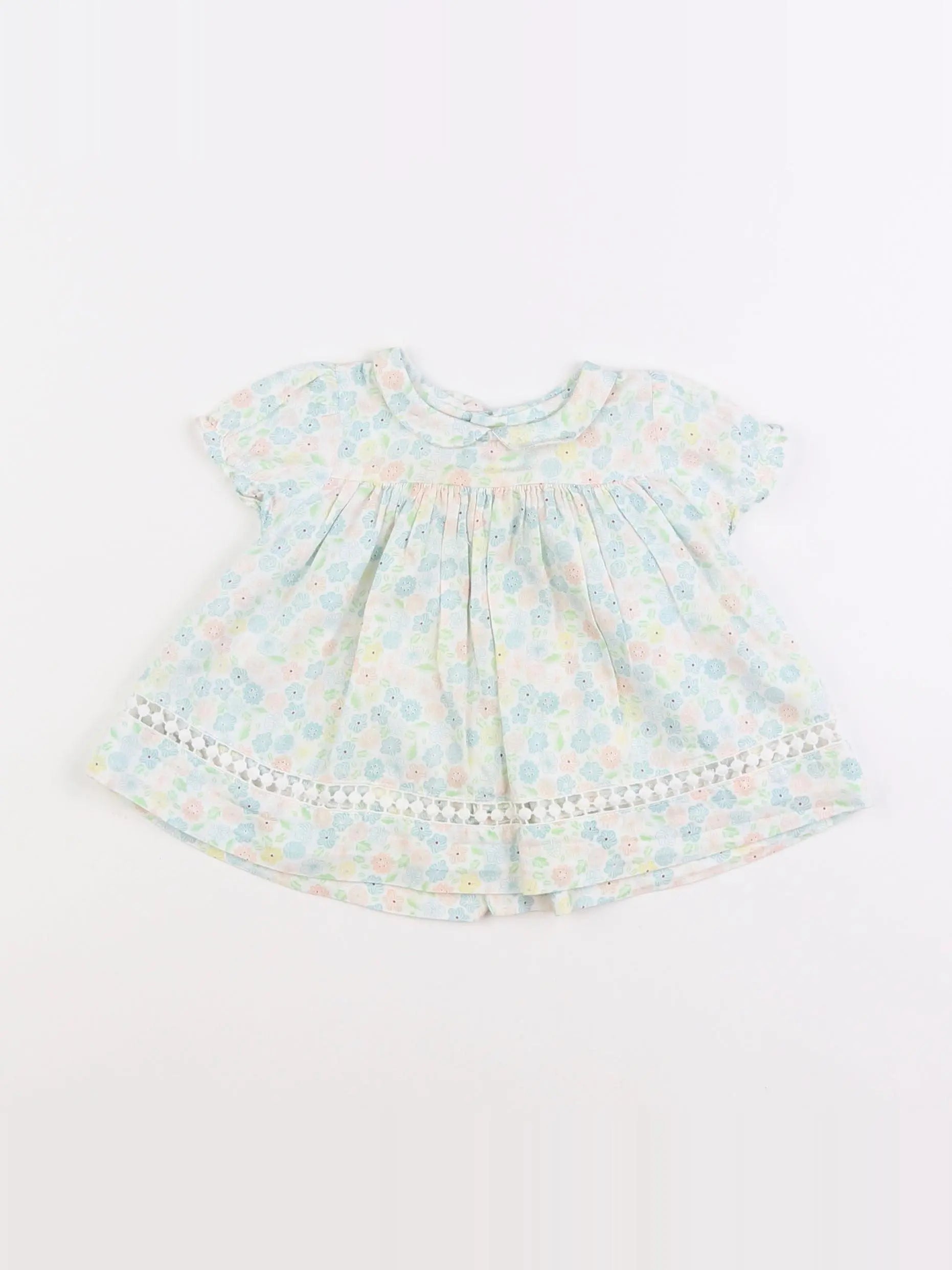 Boutchou - blouse multicolore - 6 mois
