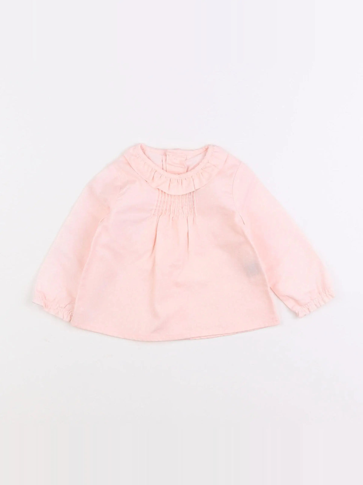 Neck & Neck - blouse rose - 6 mois