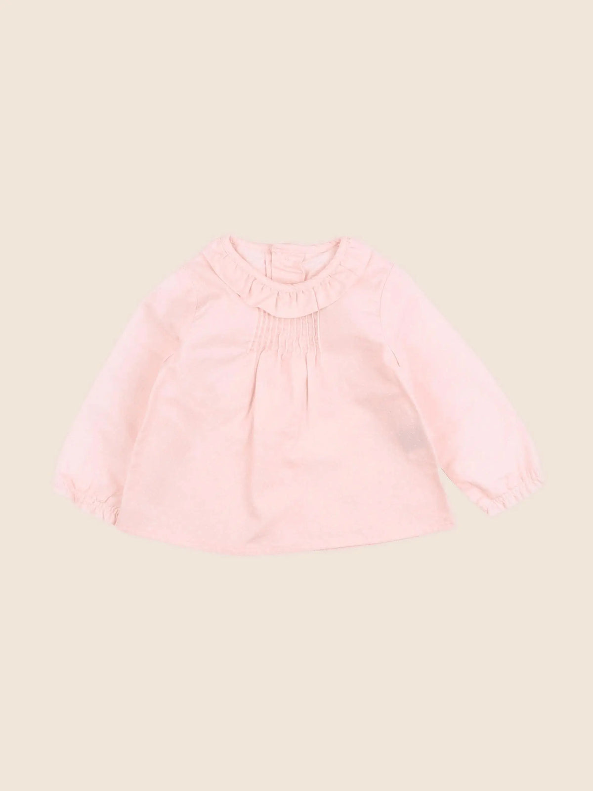Neck & Neck - blouse rose - 6 mois