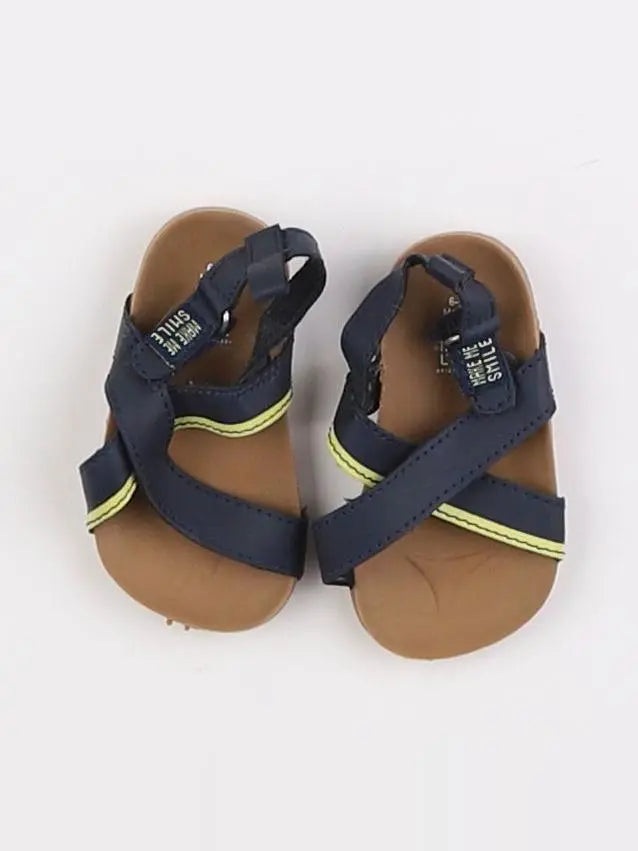 Tape à l'oeil - sandales bleu - 6/12 mois