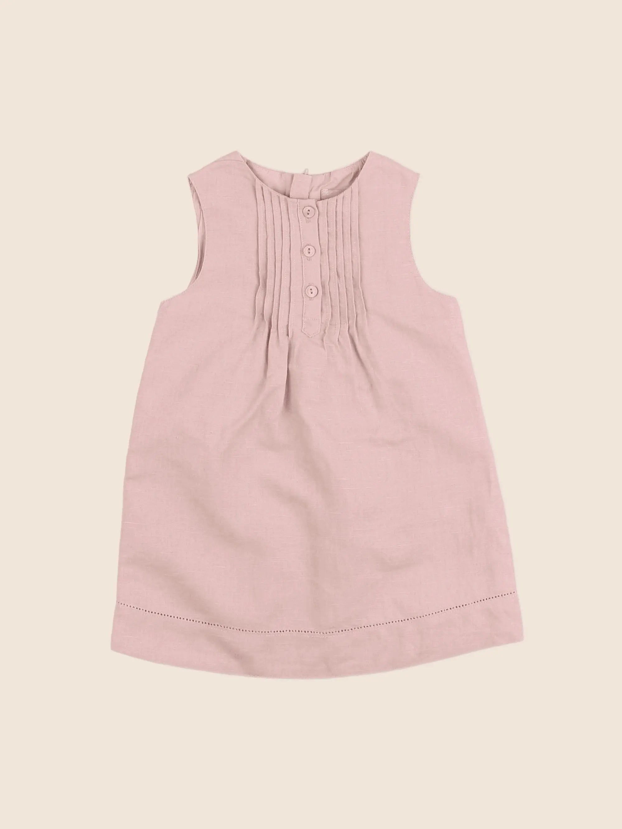 Cyrillus - robe rose - 12 mois