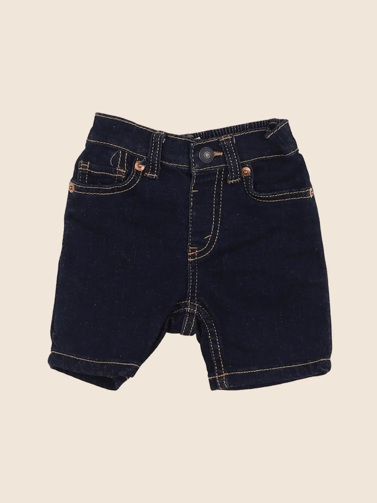 Levi's - short bleu - 6 mois