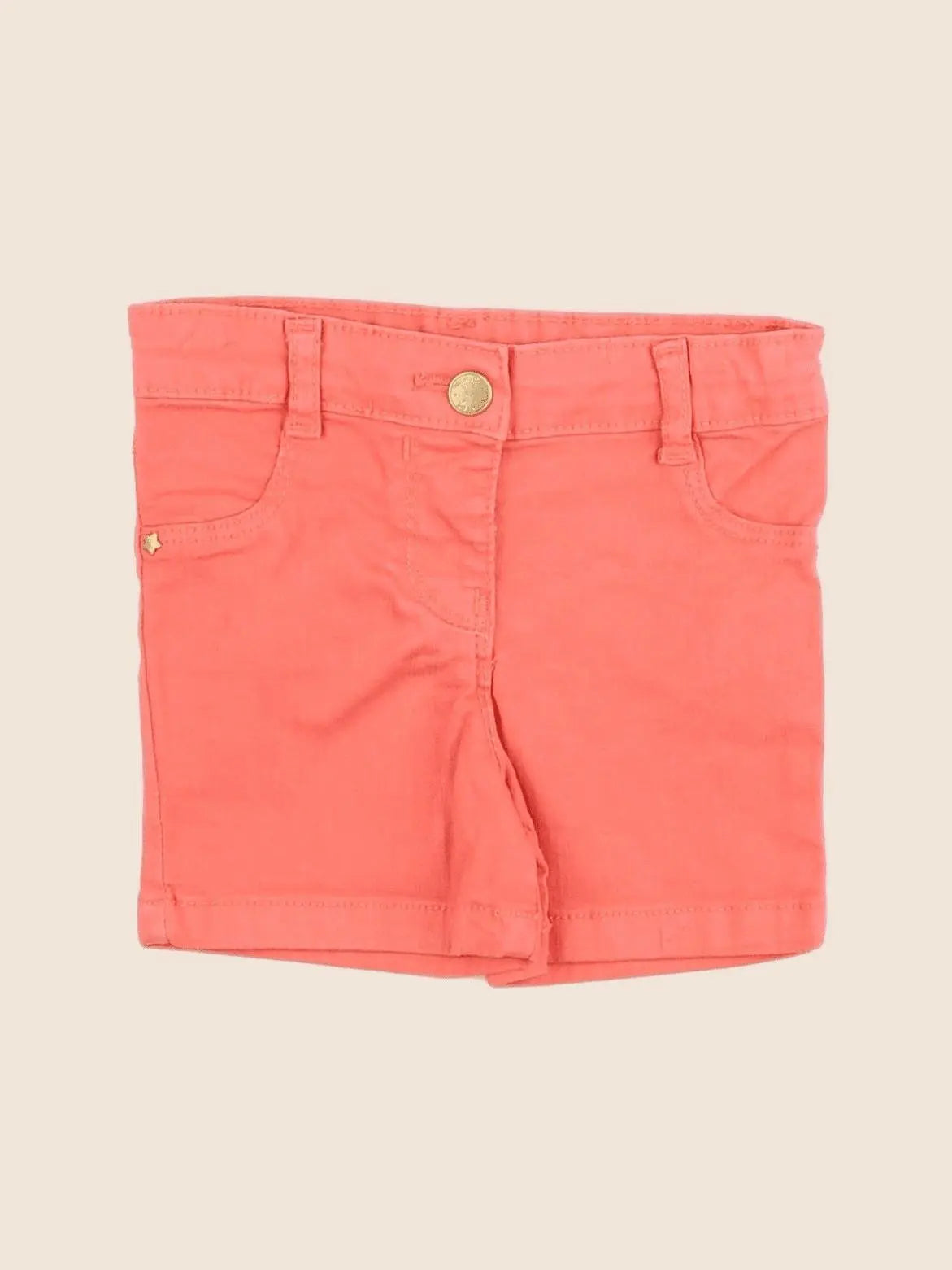 Tape à l'oeil - short orange - 12 mois