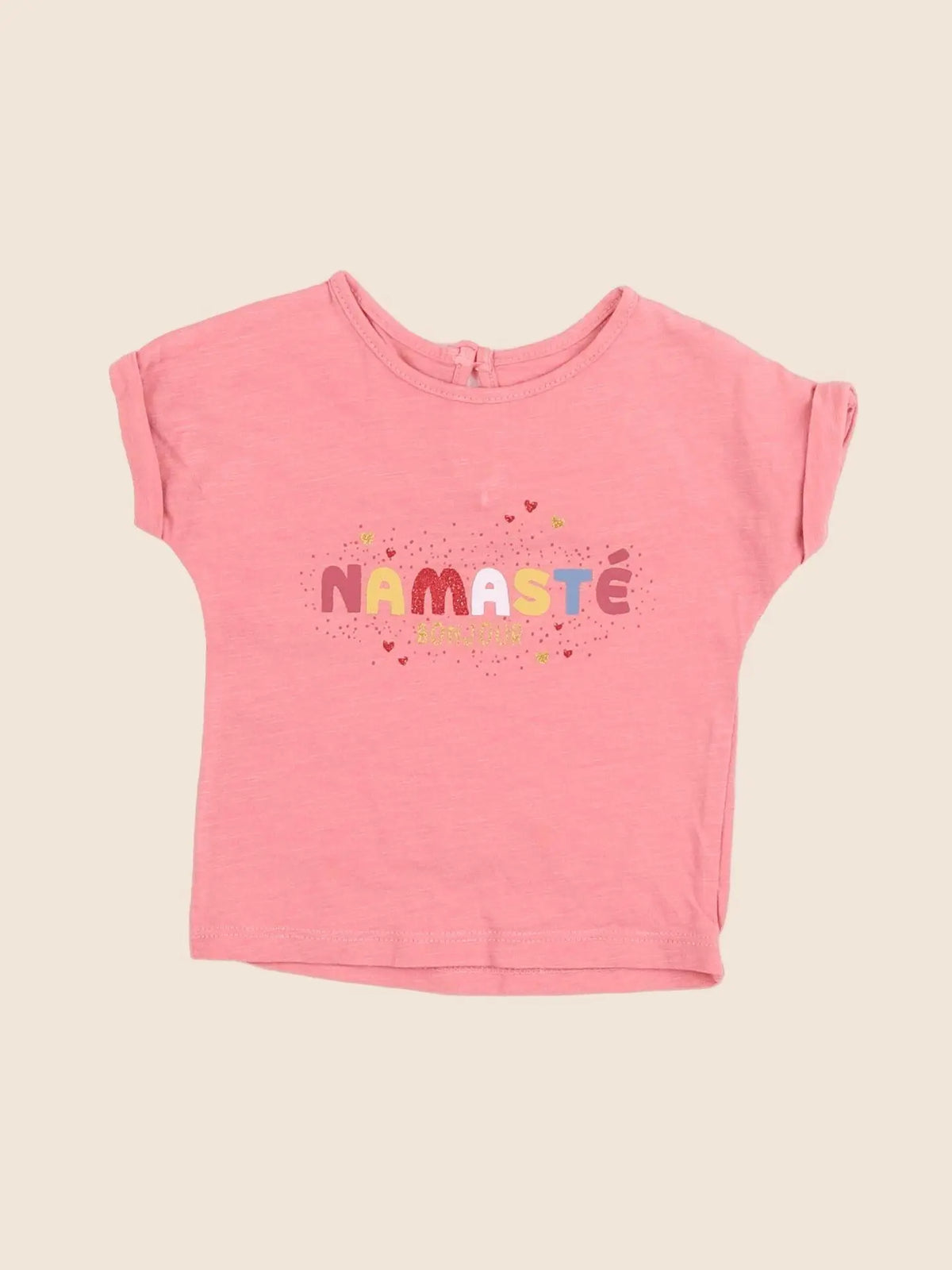 Boutchou - tee-shirt rose - 6 mois