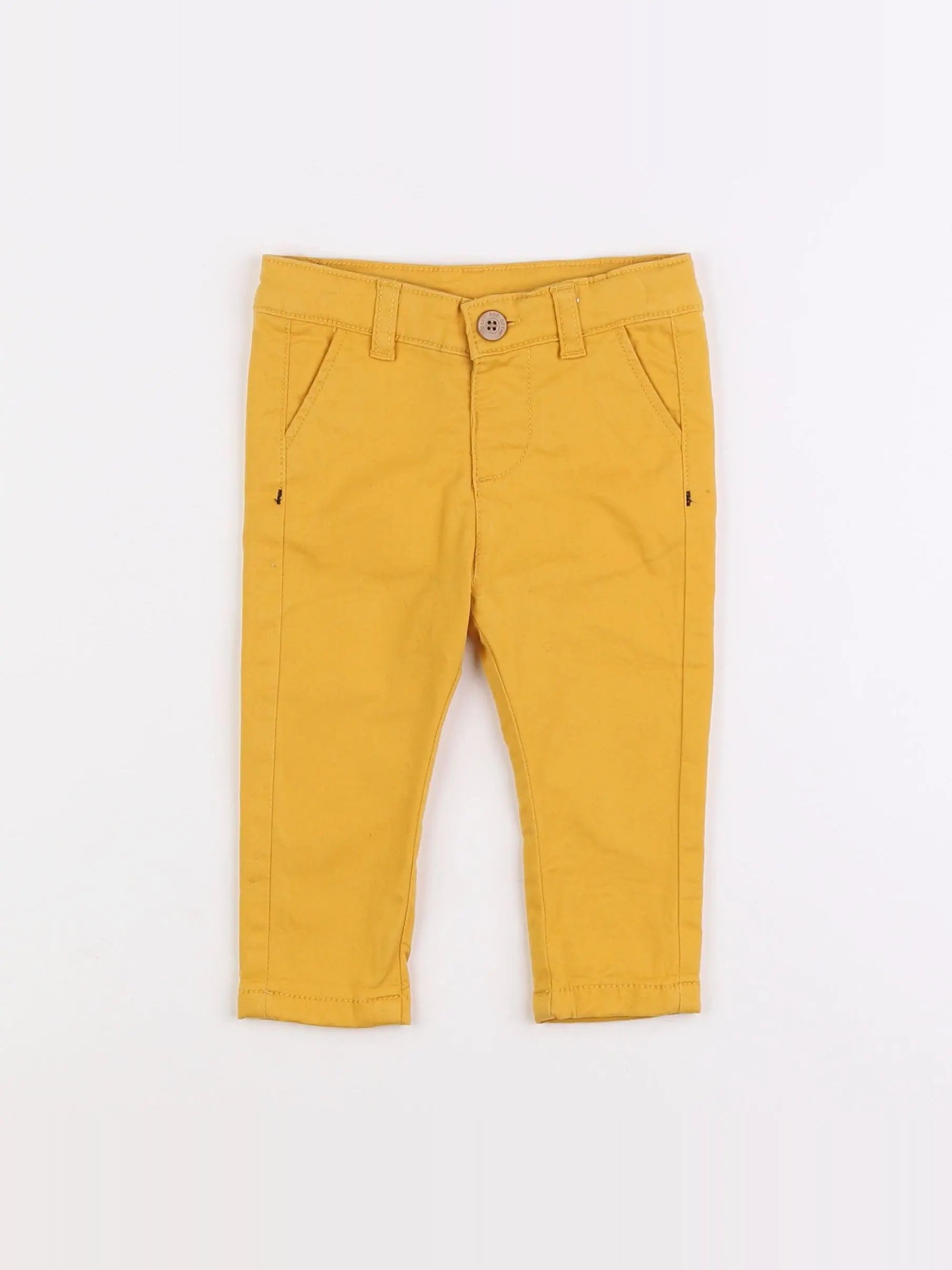 Tape à l'oeil - pantalon jaune - 6 mois