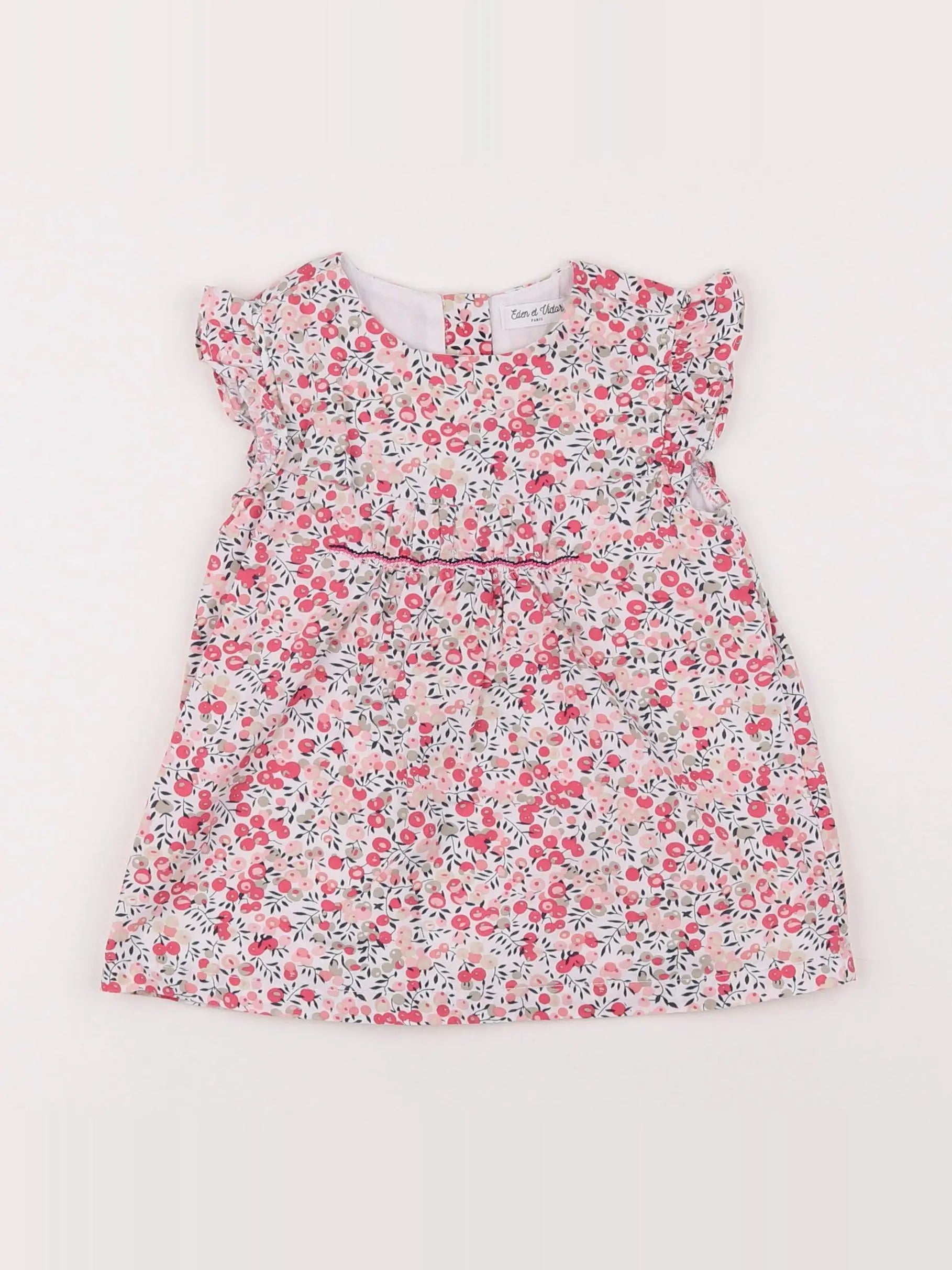 Eden & Victor - robe multicolore - 6 mois