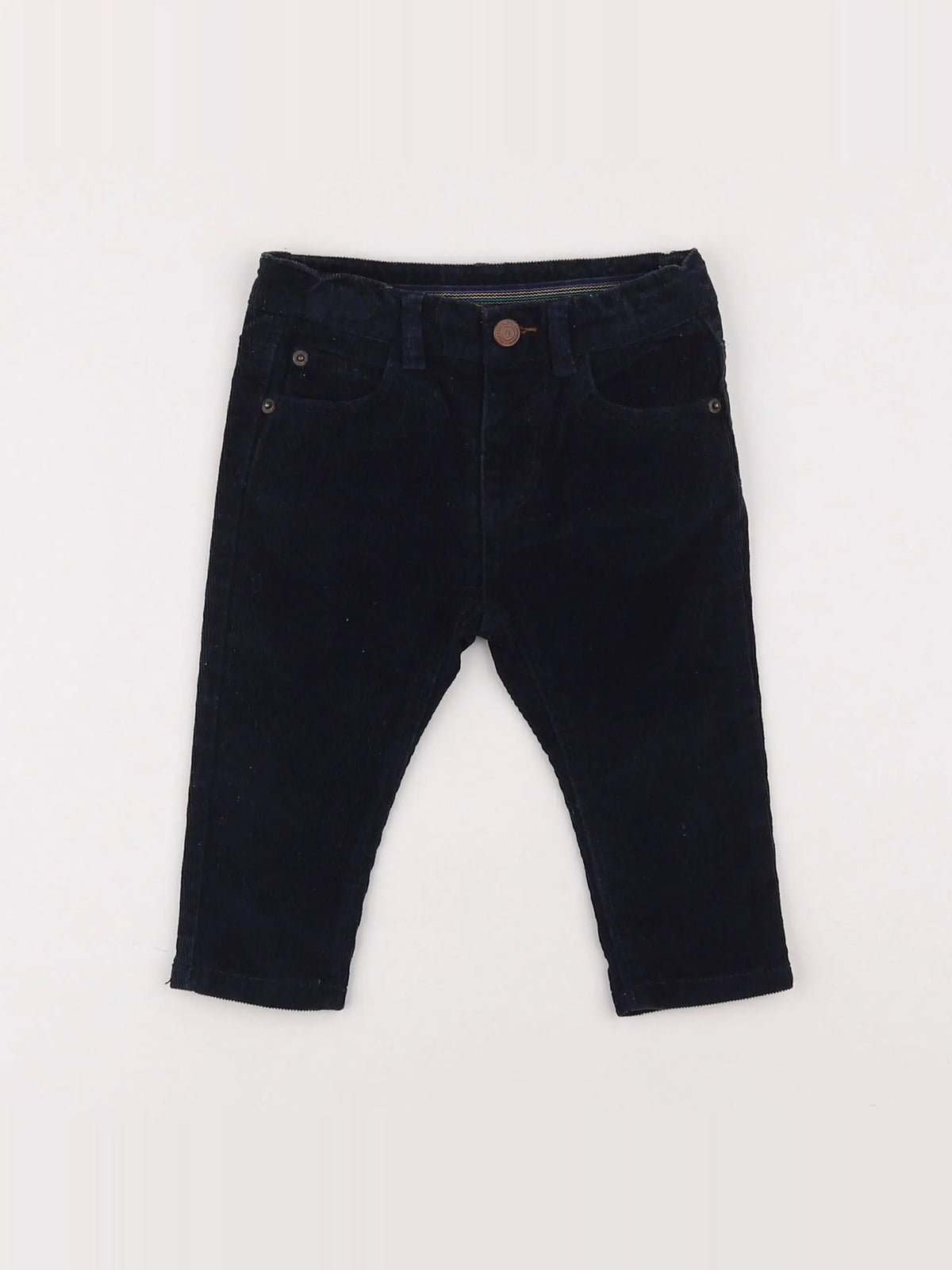 Zara - pantalon bleu - 6/9 mois
