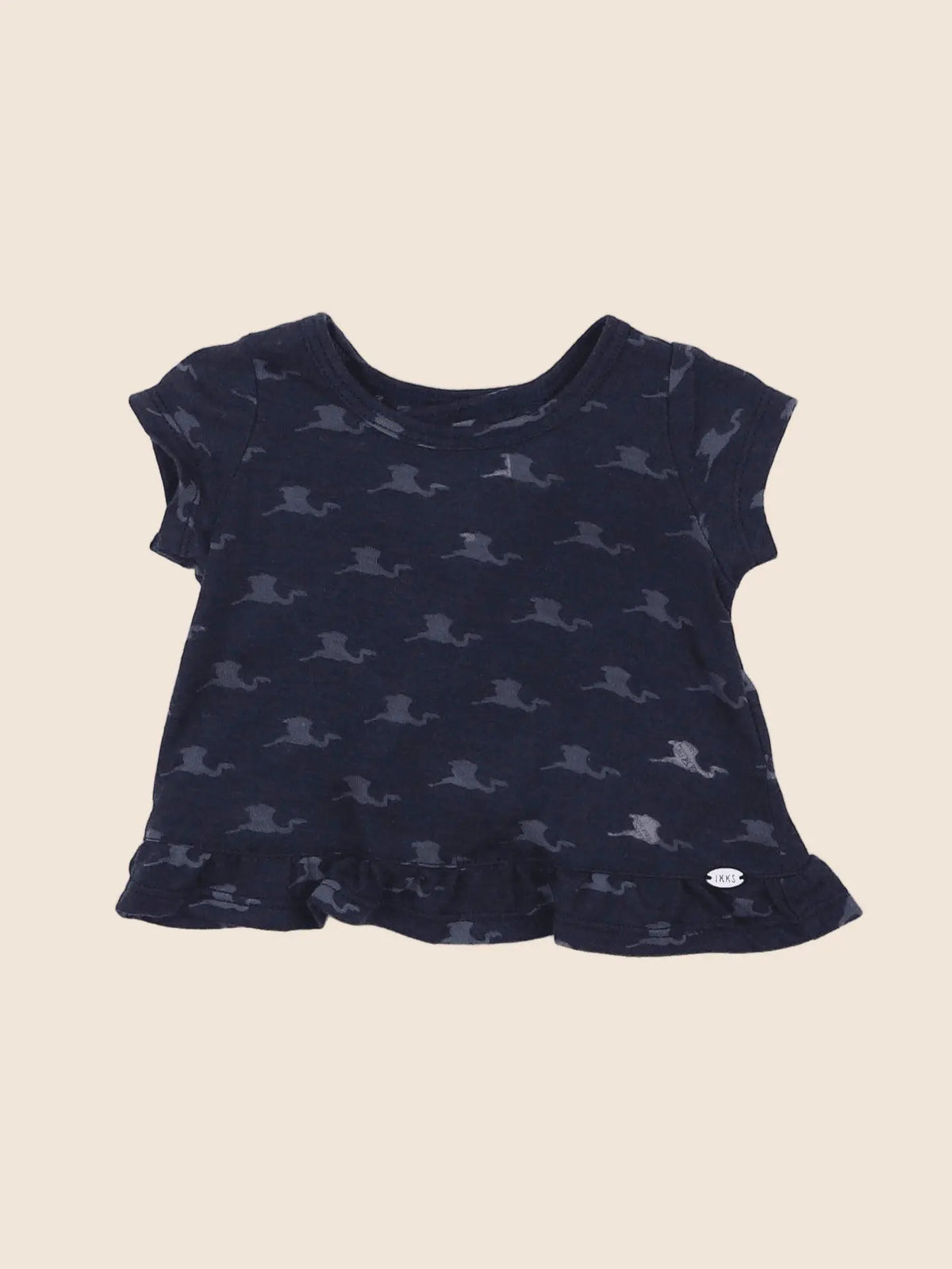 IKKS - tee-shirt bleu - 3 mois