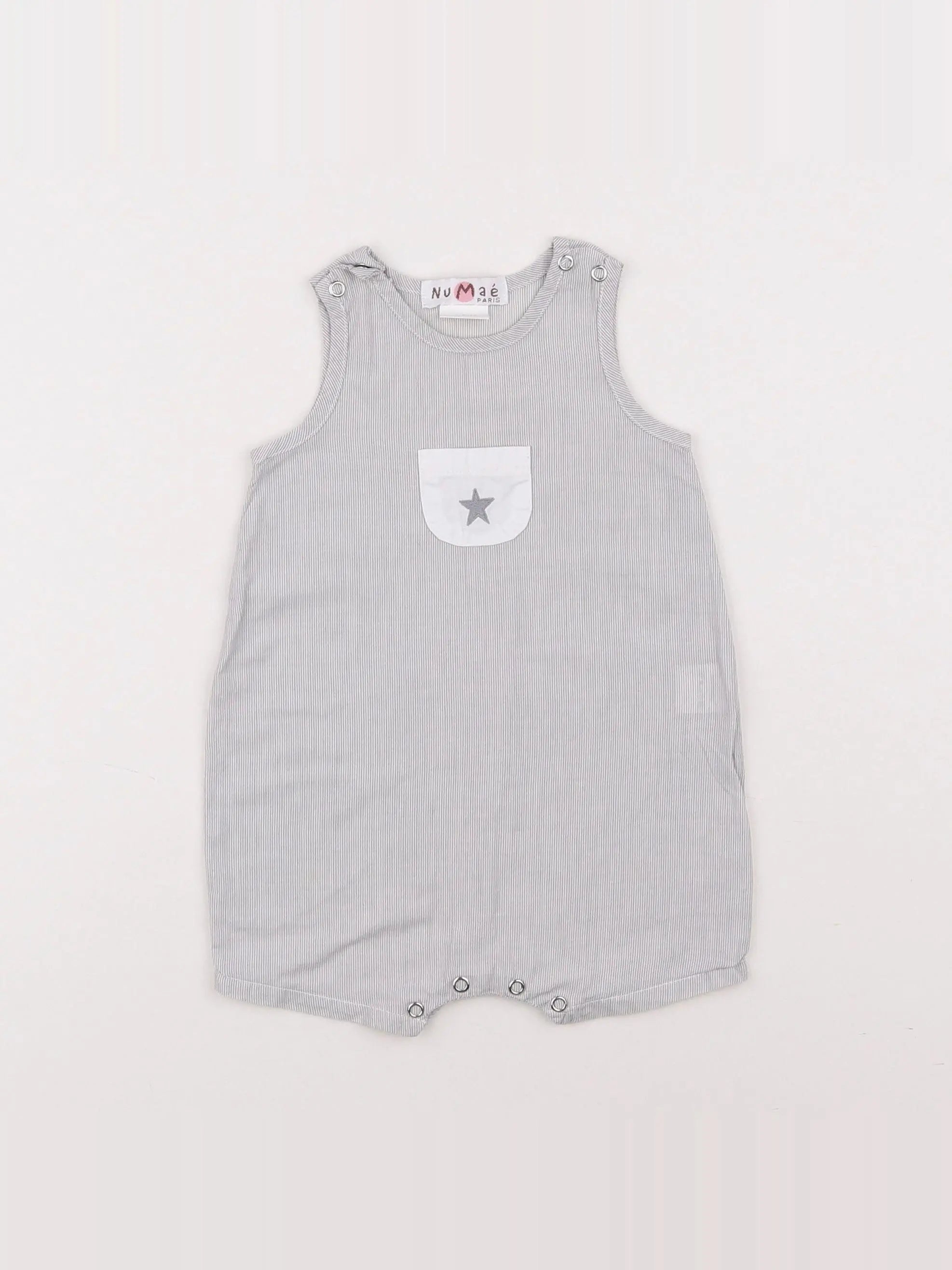 Numae - combinaison gris - 3 mois