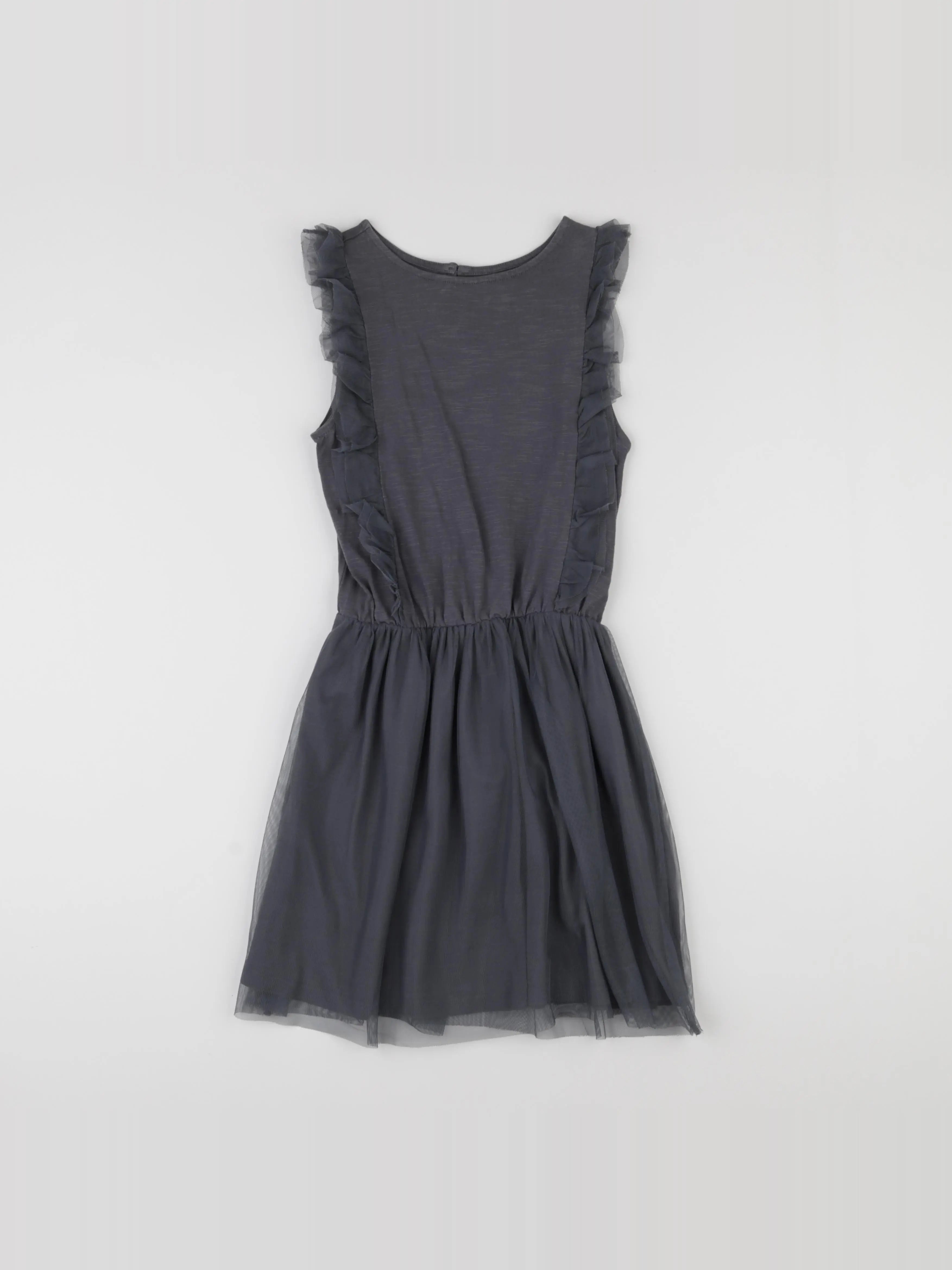 Monoprix - robe gris - 10 ans