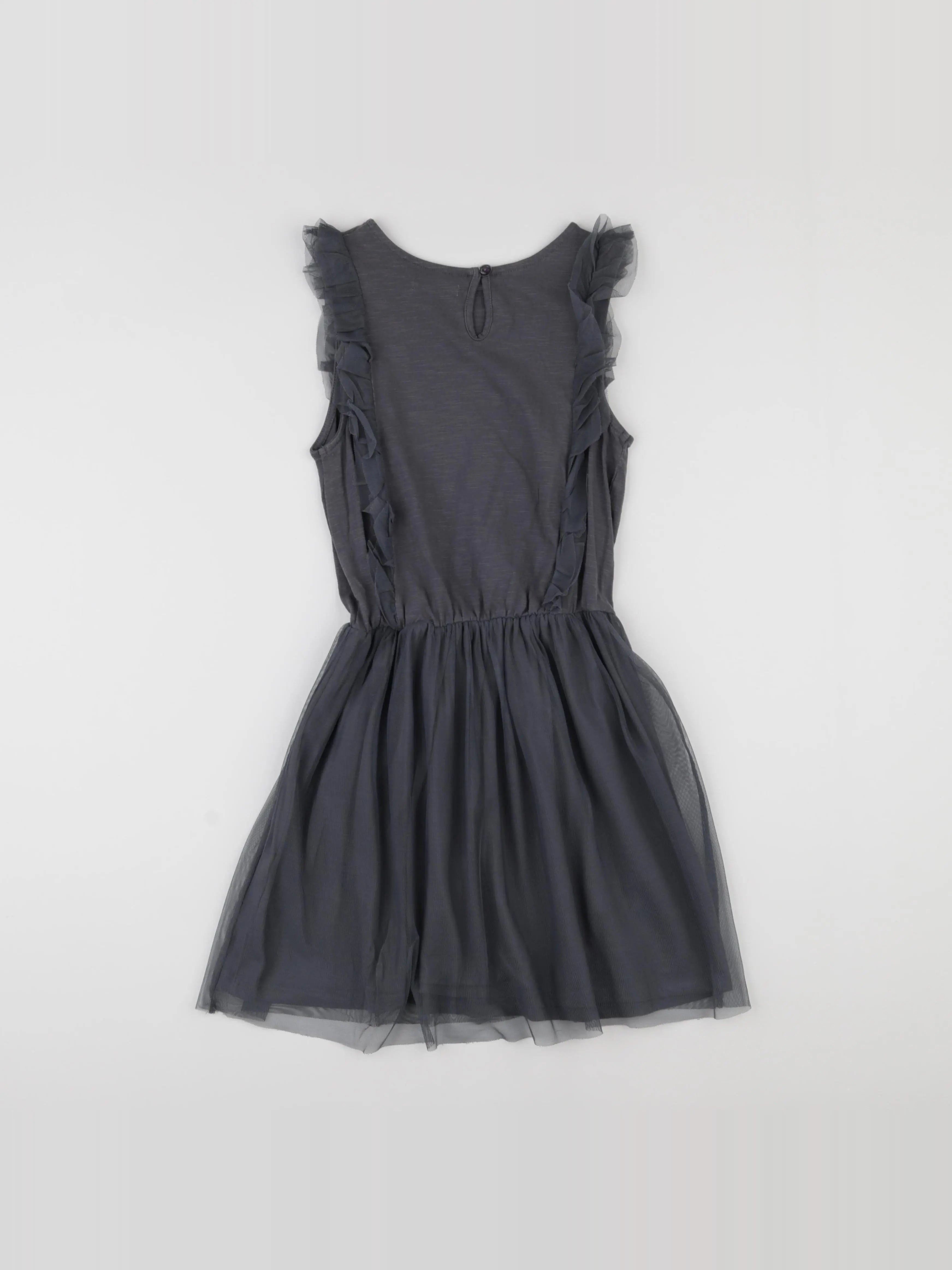 Monoprix - robe gris - 10 ans