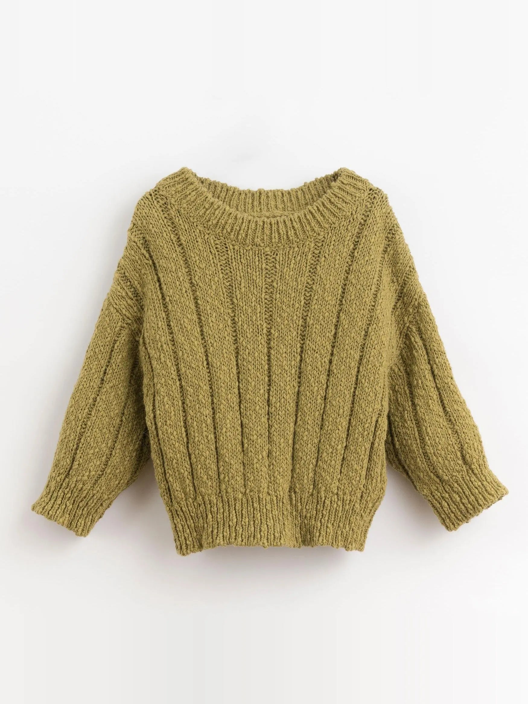 Pull tricot bergamote