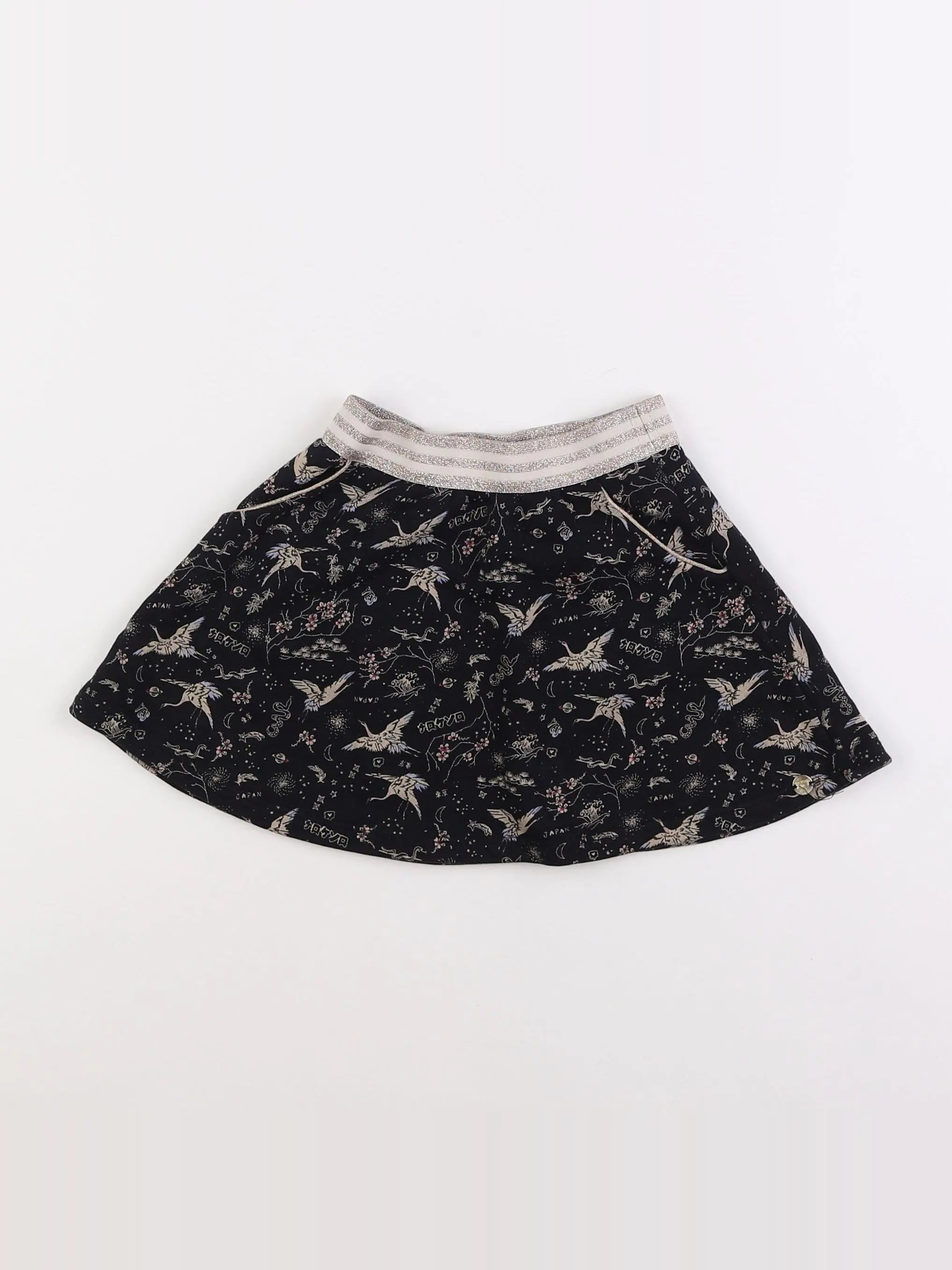 IKKS - jupe noir - 3 ans