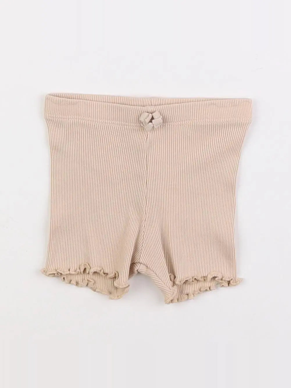 H&M - short beige - 1/3 mois