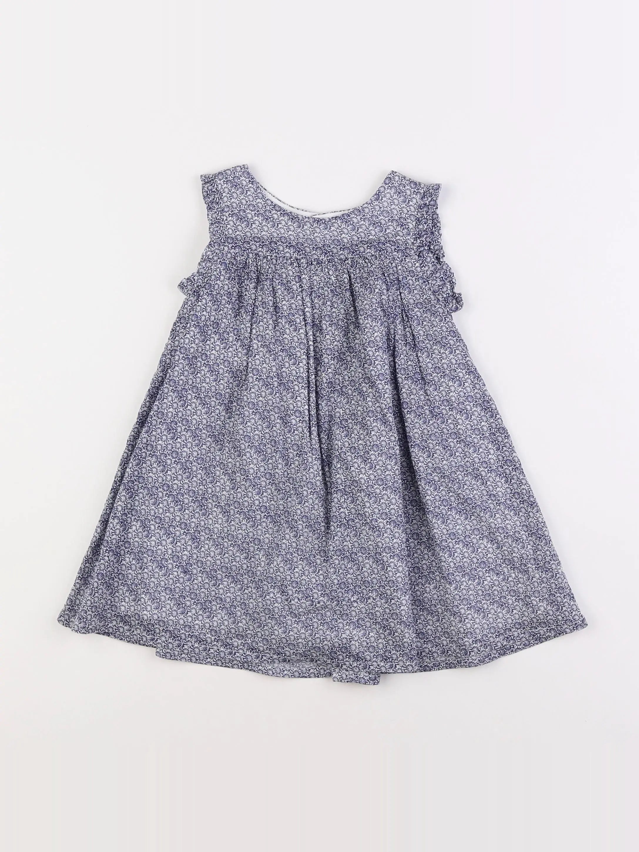 Boutchou - robe bleu - 12 mois