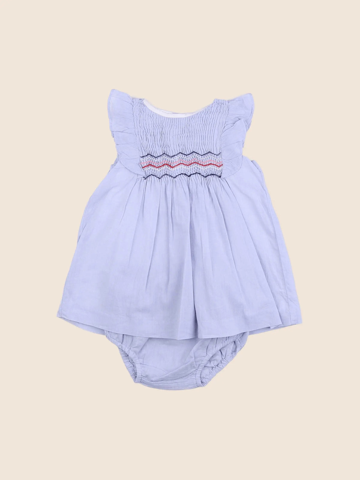 Jacadi - robe bleu - 6 mois