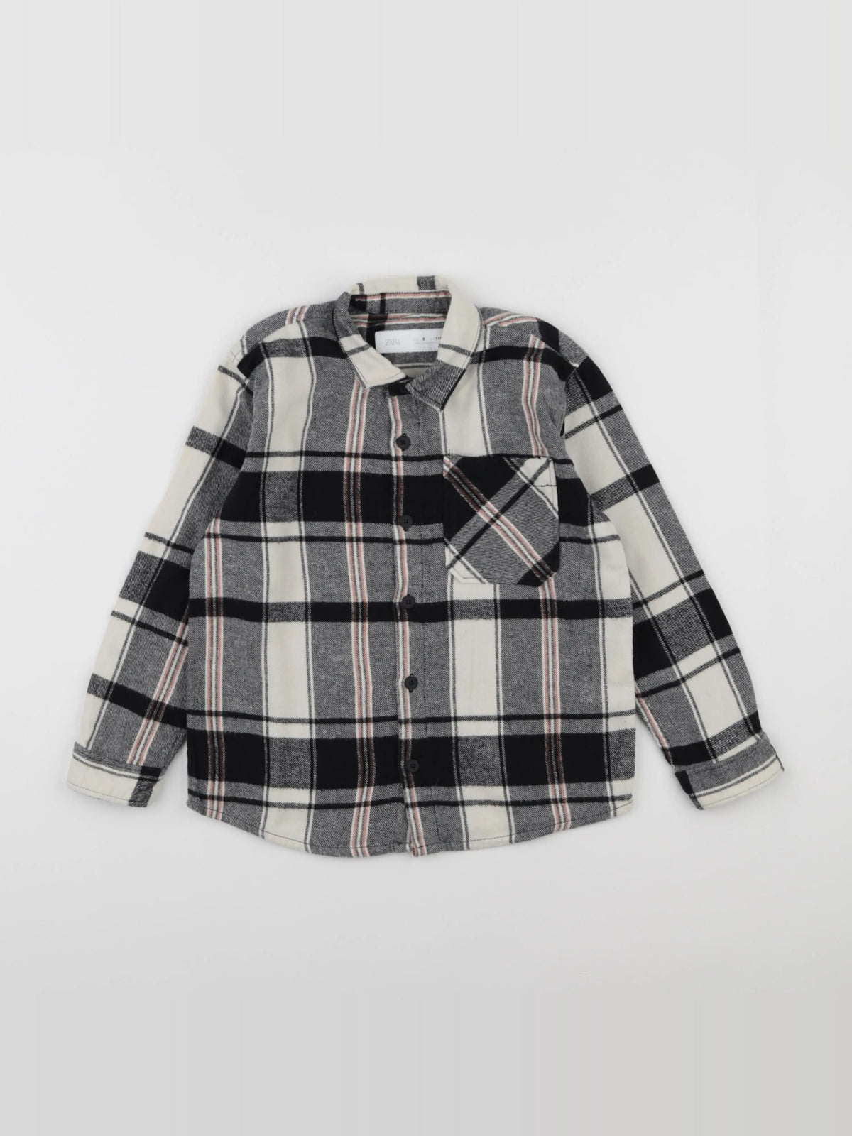 Zara - chemise noir, beige - 6 ans