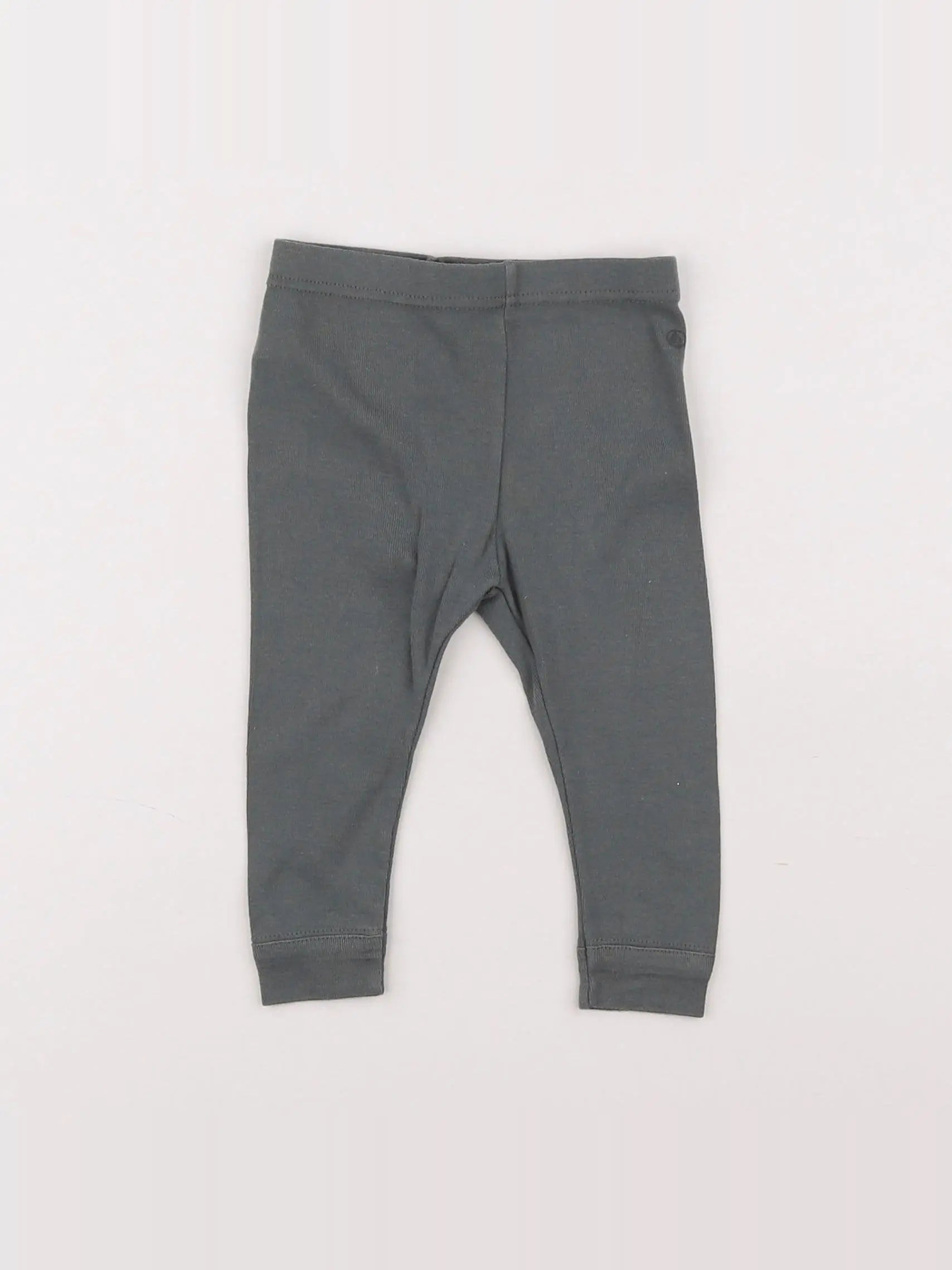Petit Bateau - legging gris - 6 mois