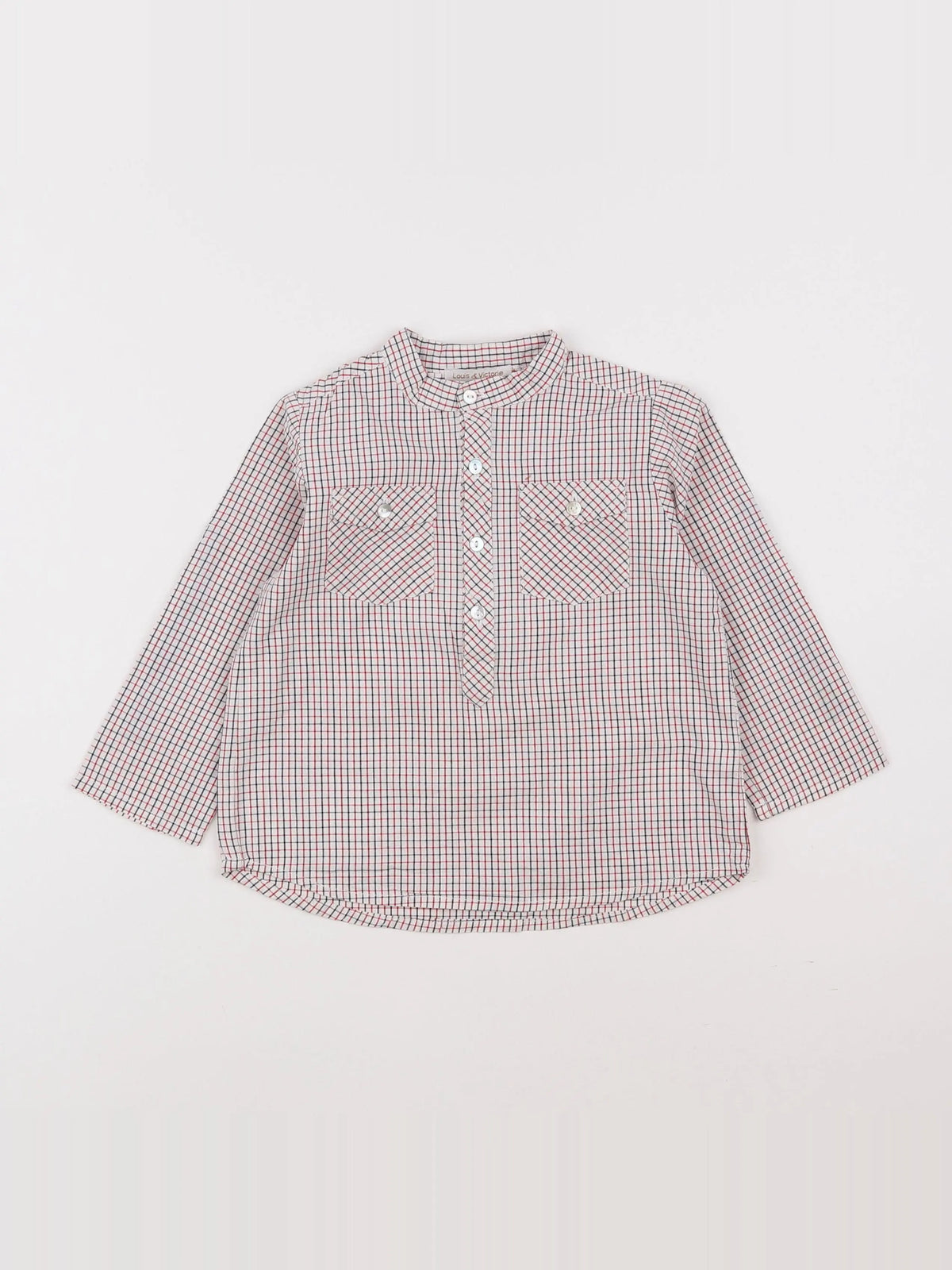 Louis et Victorie - chemise multicolore - 3 ans
