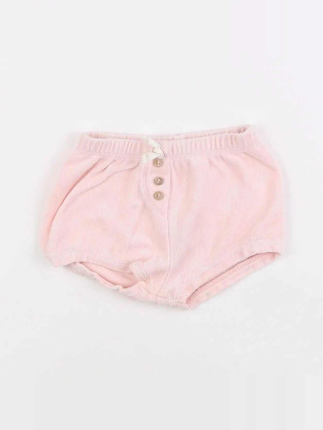 Petit Bateau - short rose - 3/6 mois