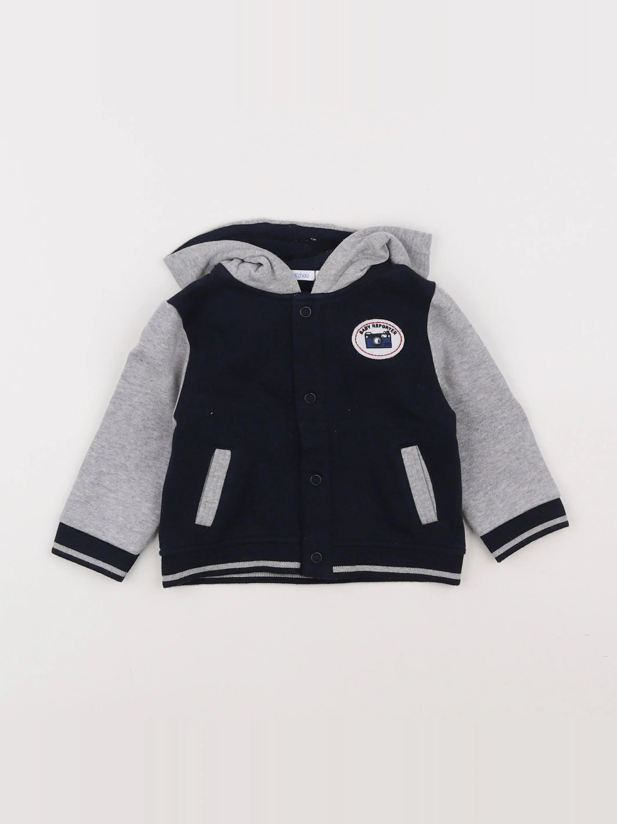 Boutchou - sweat multicolore - 9 mois