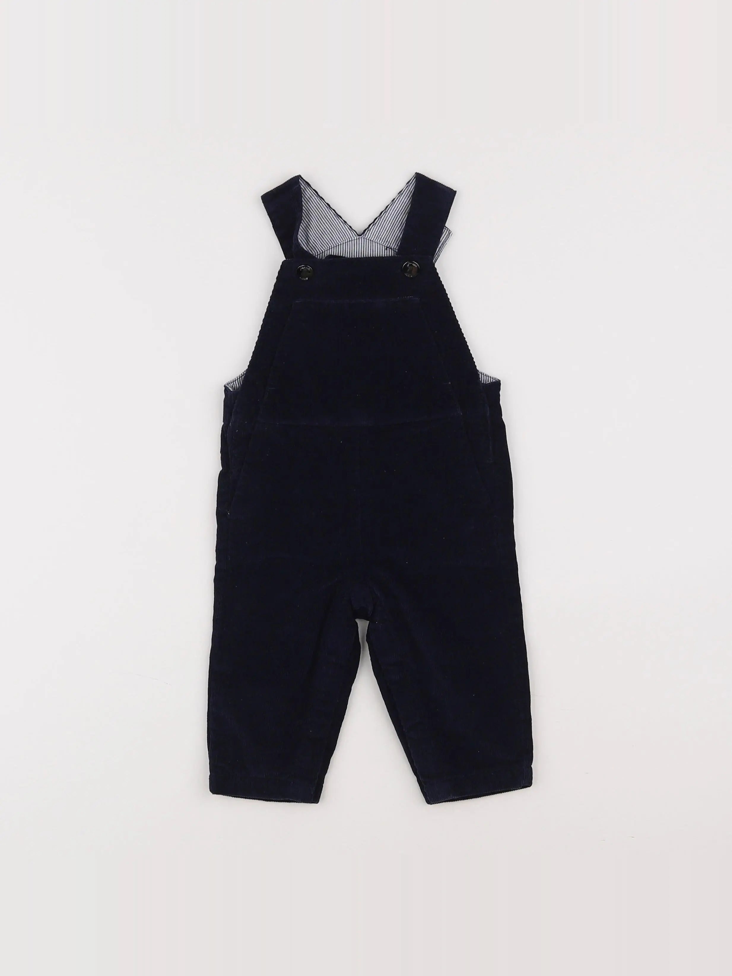 Jacadi - salopette bleu - 6 mois