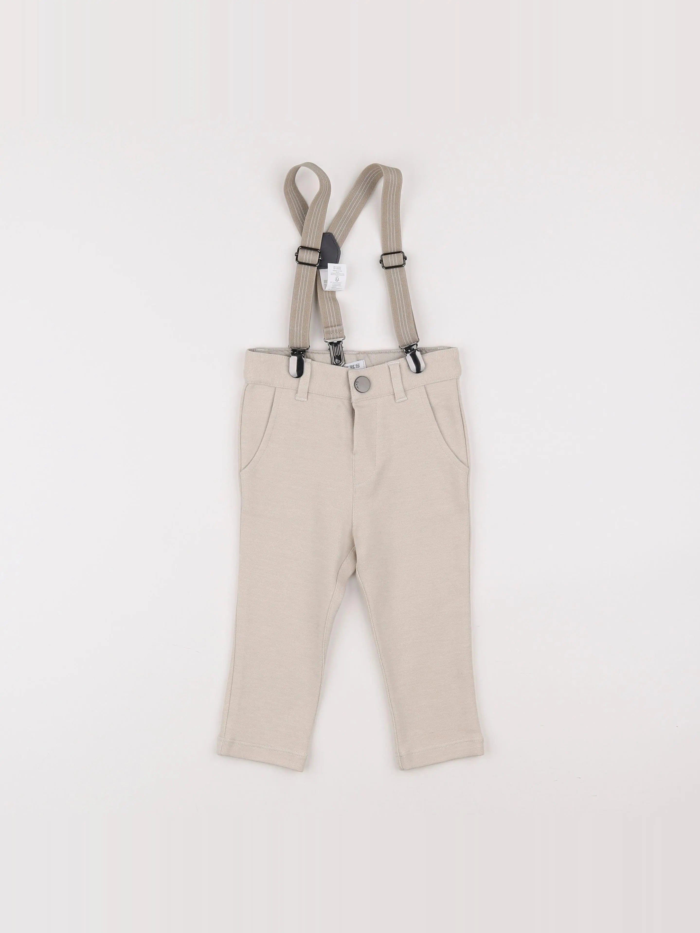 IKKS - legging beige - 12 mois