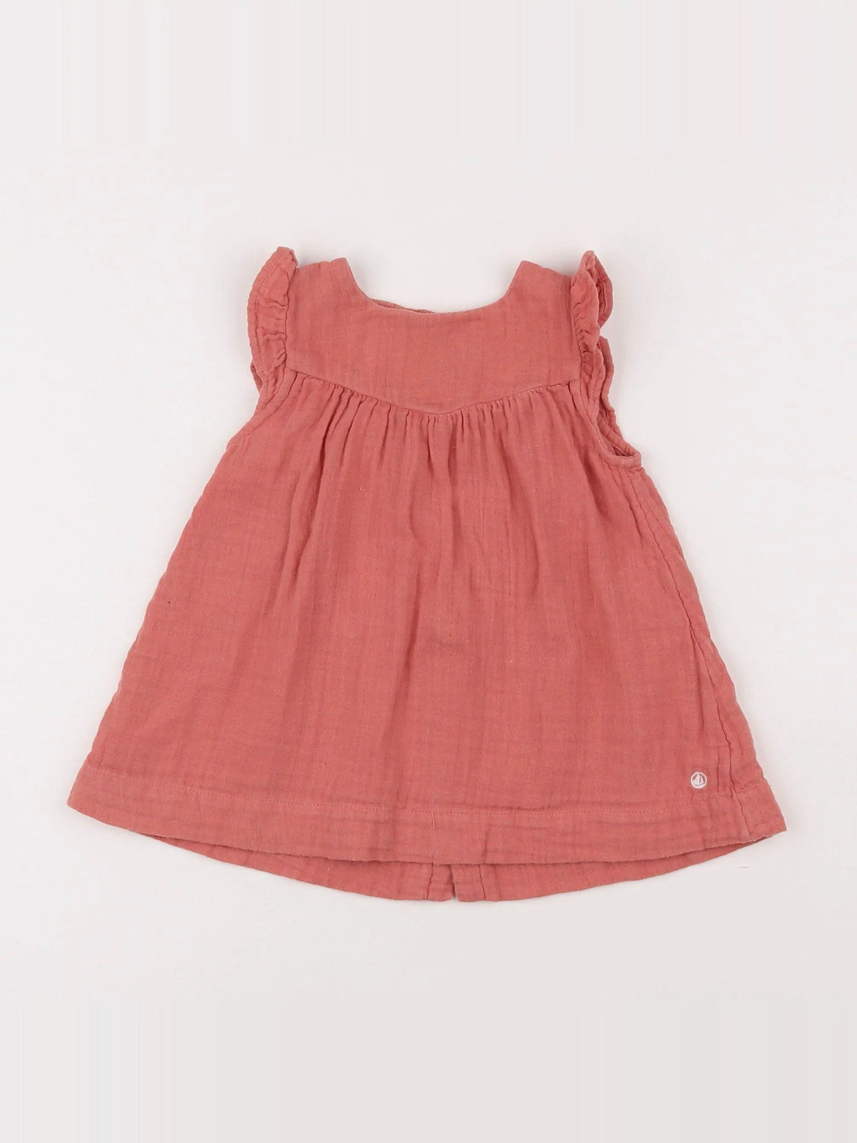 Petit Bateau - robe rose - 6 mois
