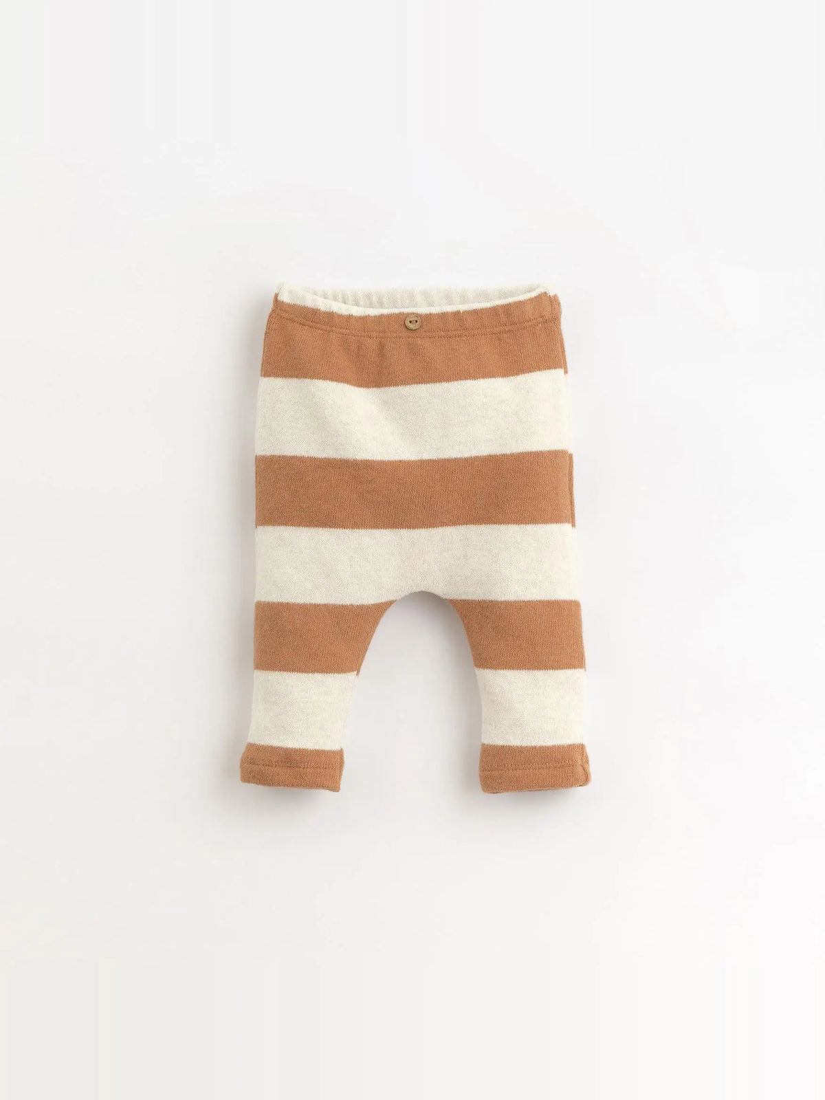 Legging Rib rayé orange