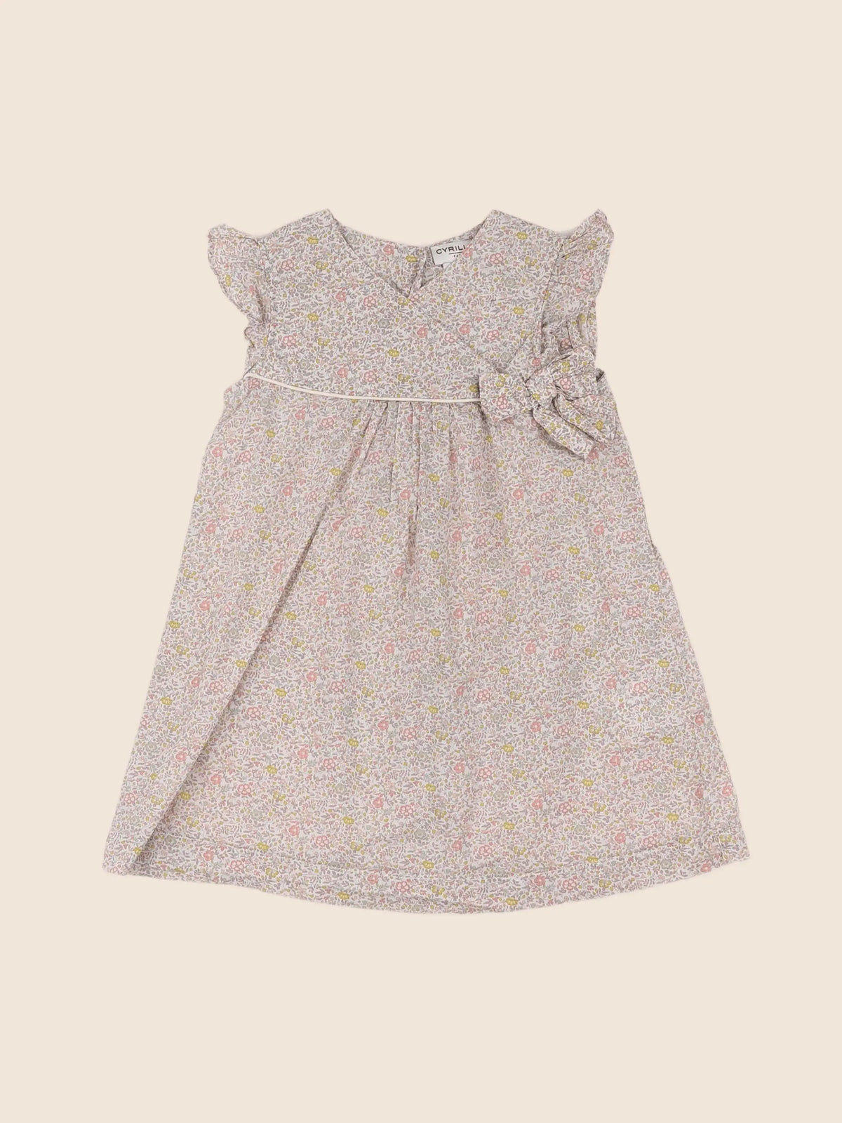 Cyrillus - robe beige - 12 mois