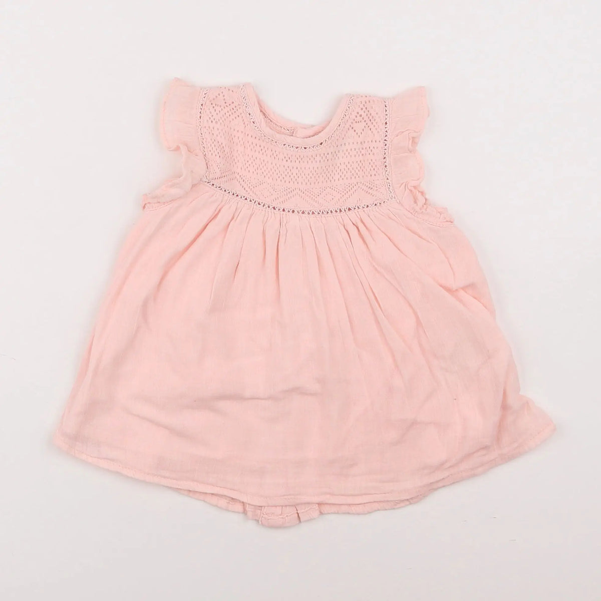 Vertbaudet - robe rose - 3 mois