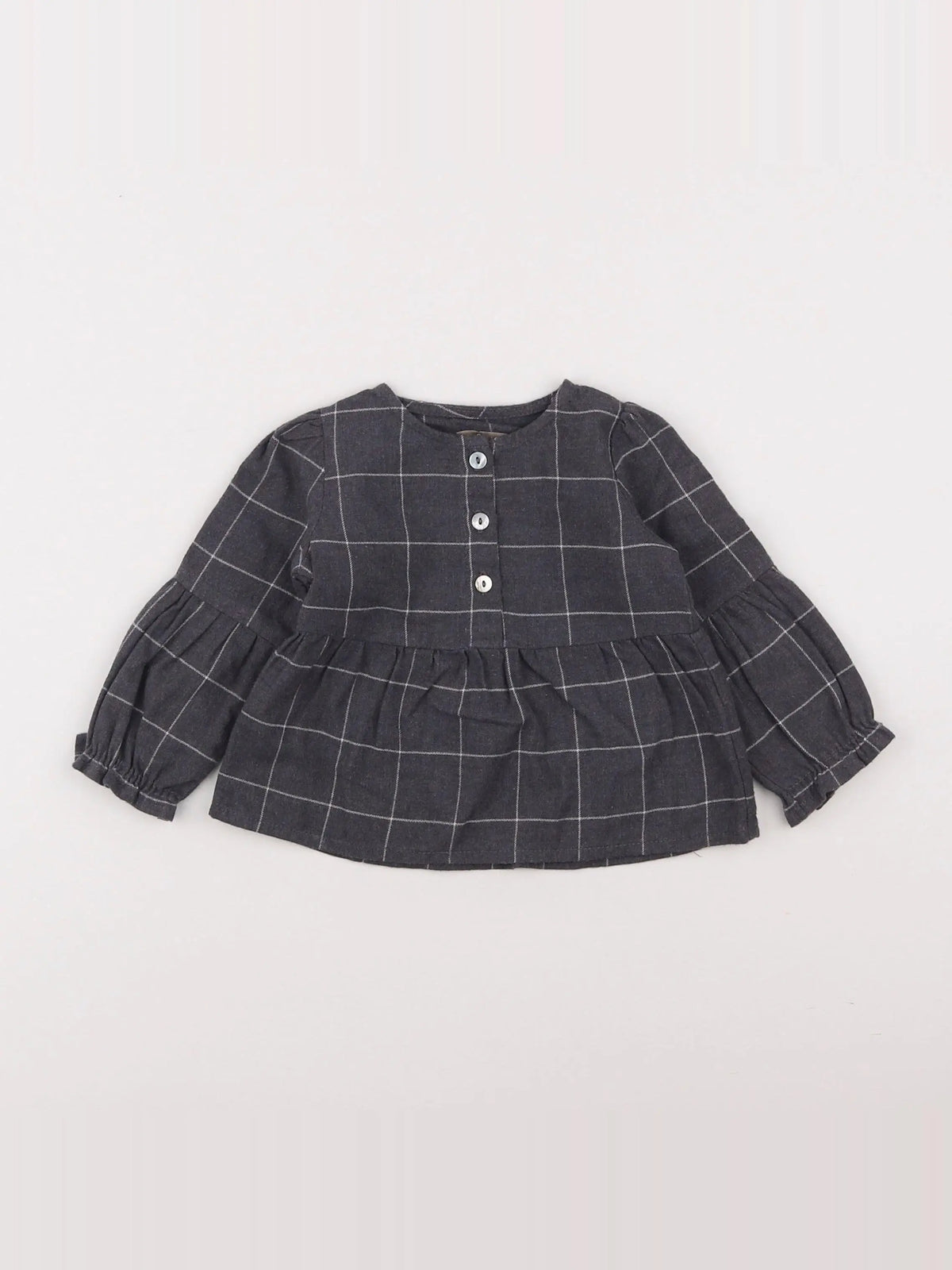 Emile et Ida - blouse gris - 6 mois