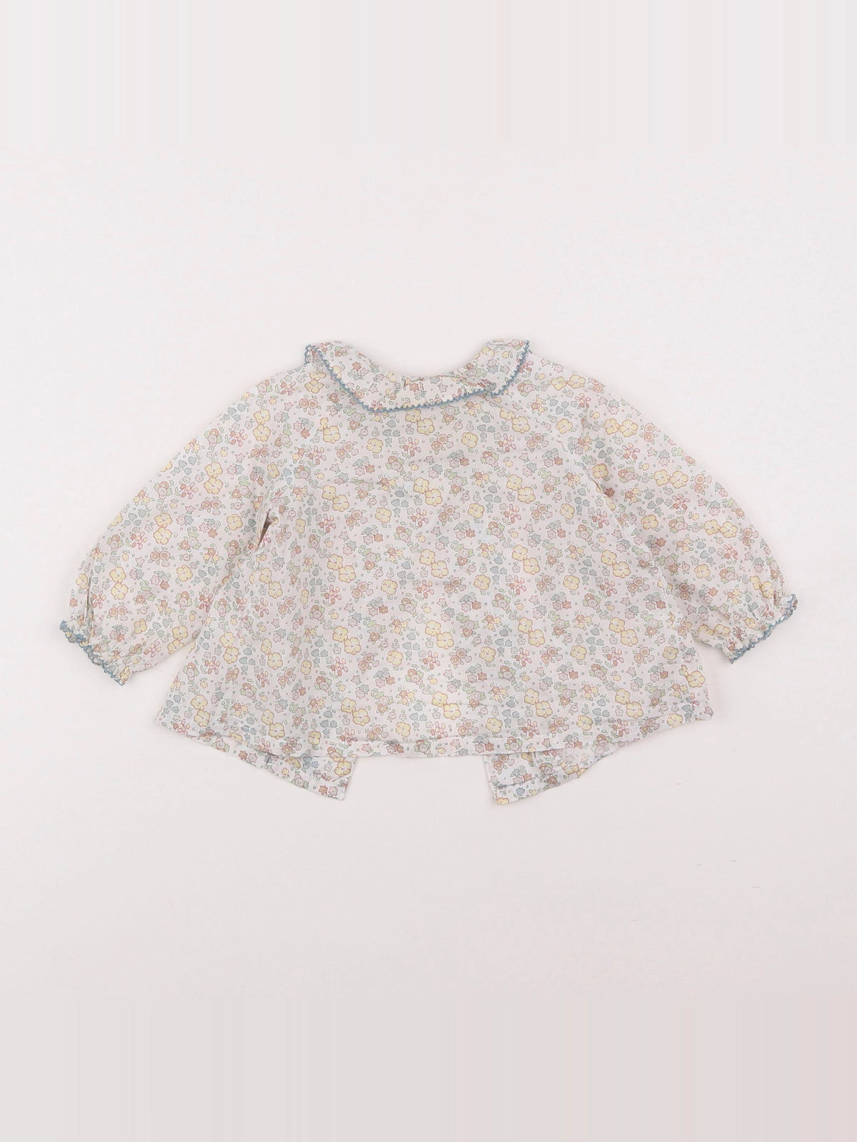 Cyrillus - blouse blanc - 12 mois