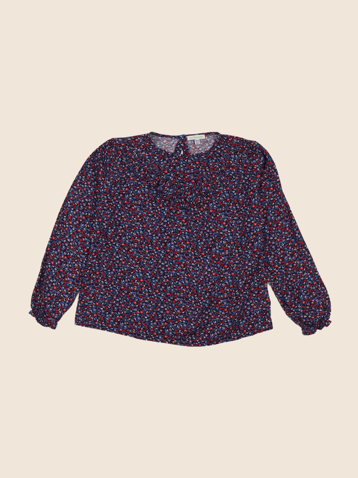 Vertbaudet - blouse bleu - 8 ans
